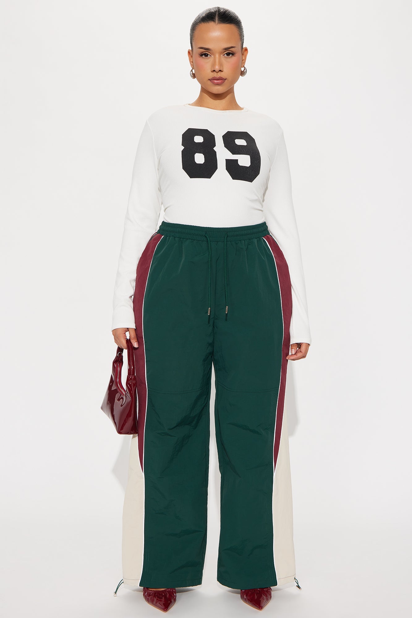 Taking Off Windbreaker Track Pant - Hunter Green