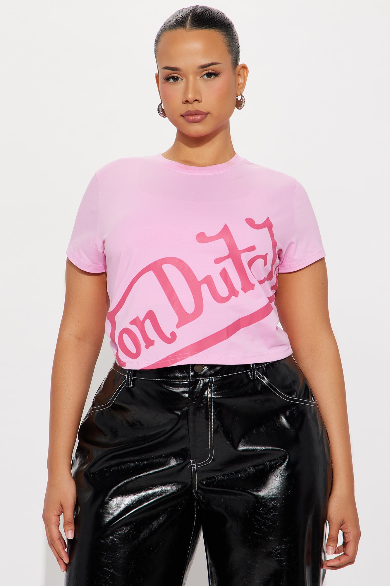Von Dutch Trendy Girl Baby Tee - Pink