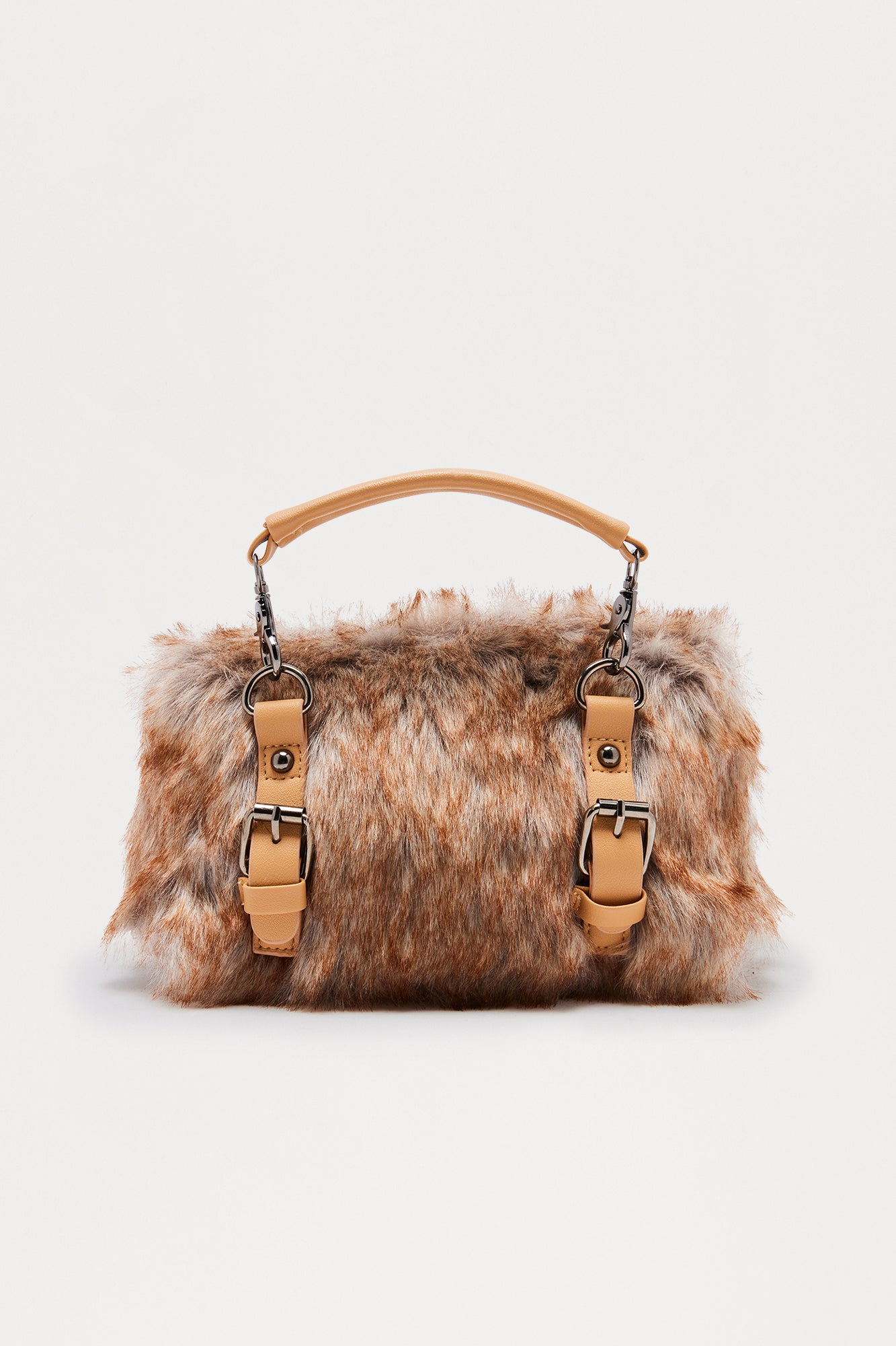 Mini Mink Moment Handbag - Brown/combo