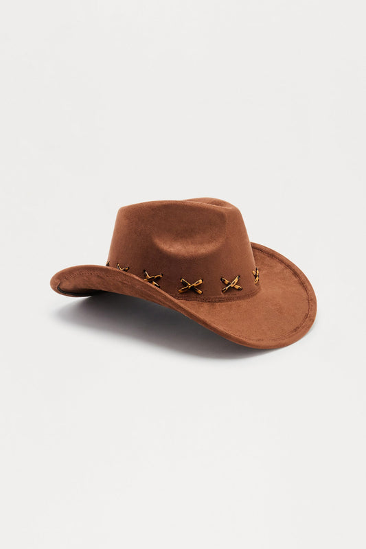 Bandit Cowboy Hat - Brown