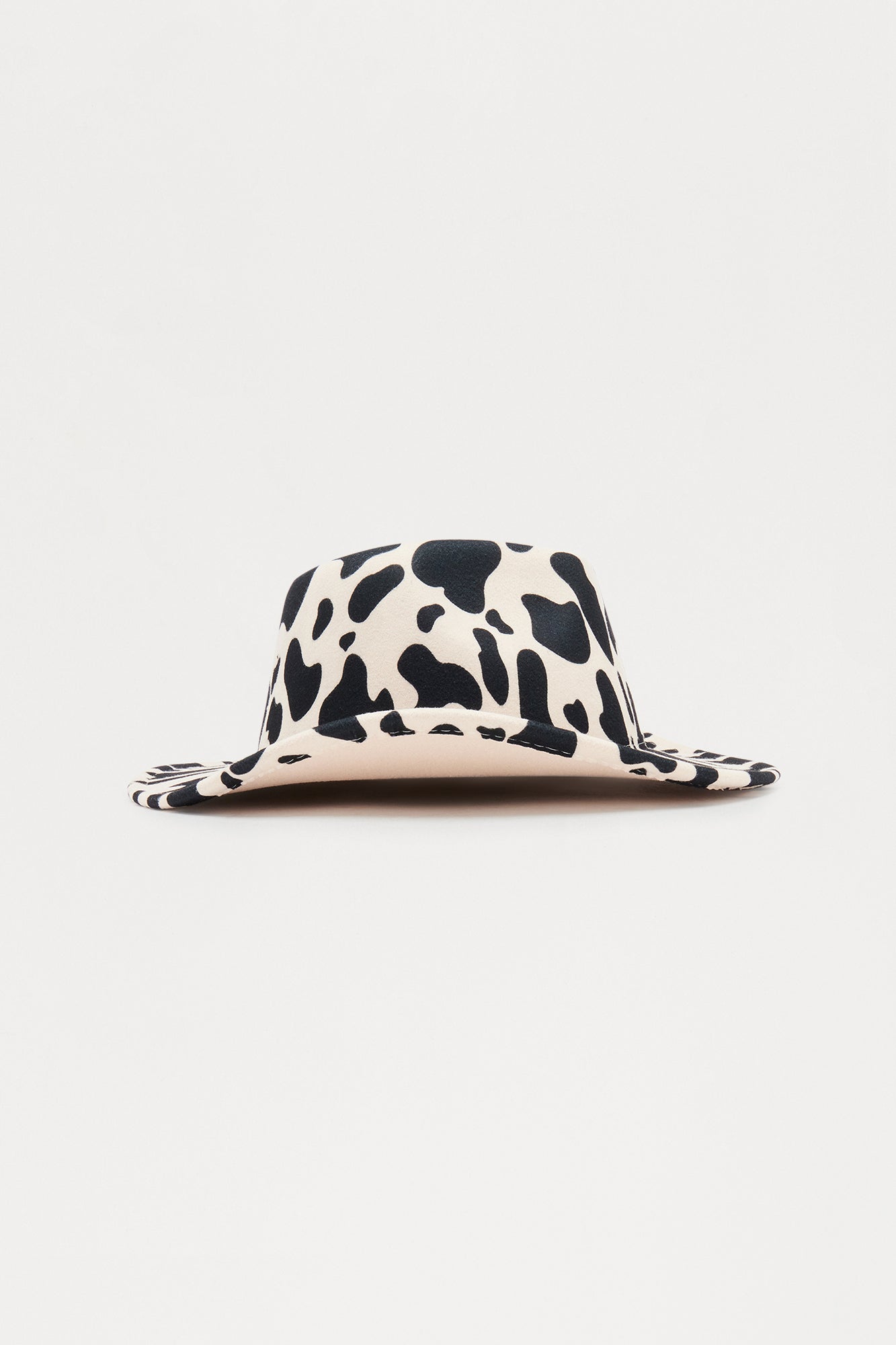 All The Right Mooves Cowboy Hat - Ivory/combo