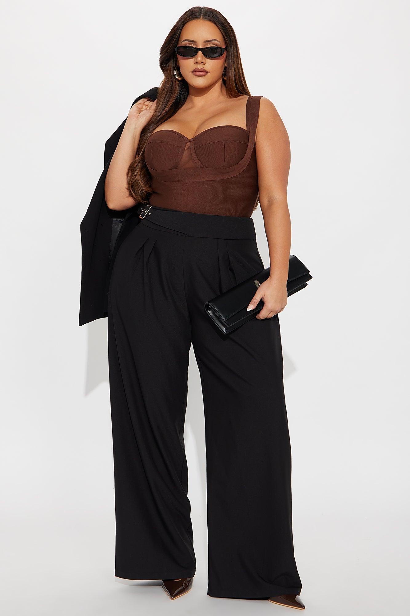 My Revenge Bandage Bodysuit - Chocolate