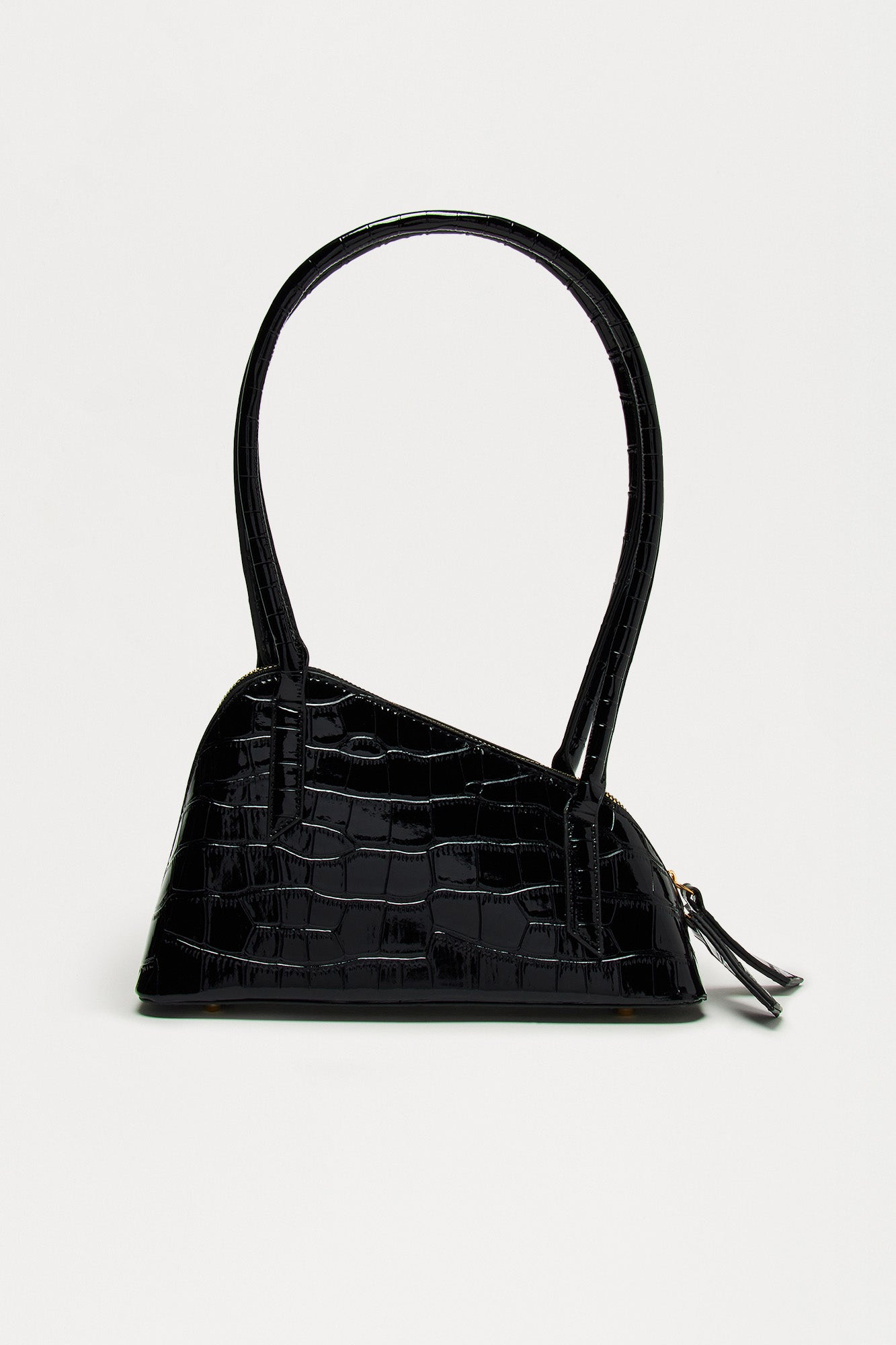Not Your Average Faux Leather Bag - Black