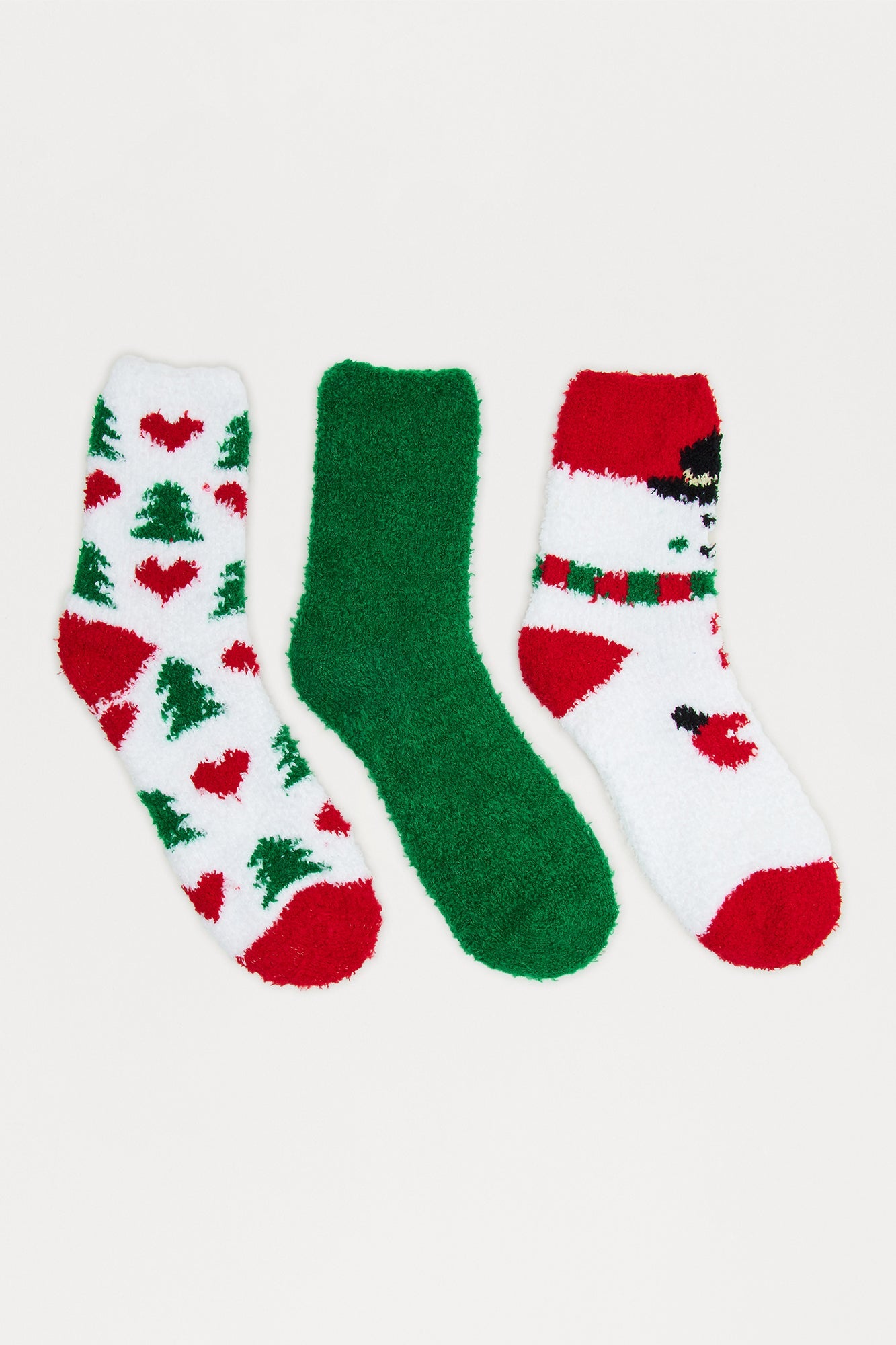 Do You Wanna Build A Snowman Cozy 3 Pack Sock Set - Multi Color