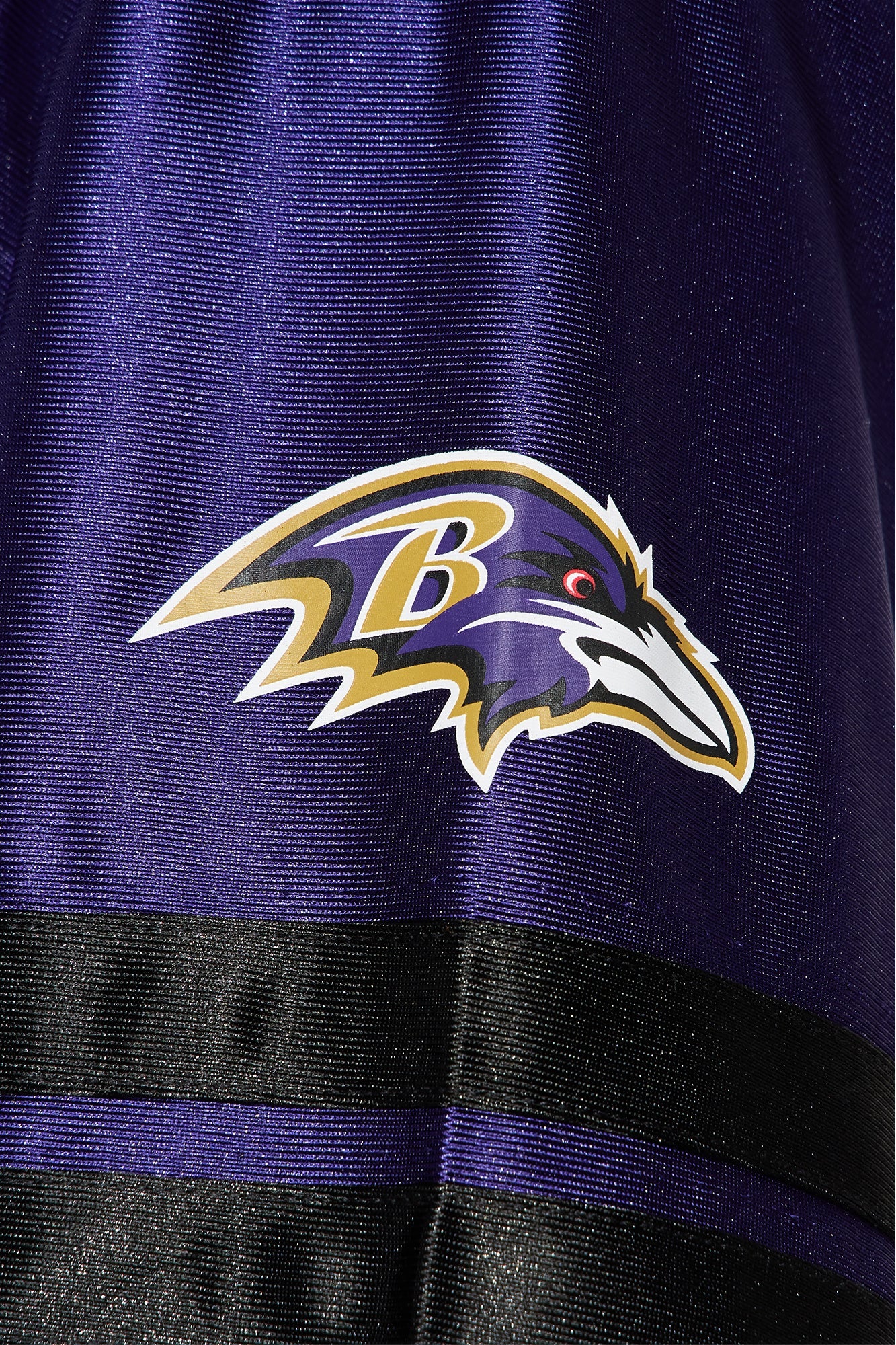 NFL Baltimore Ravens Cropped Shirt - Purple/combo