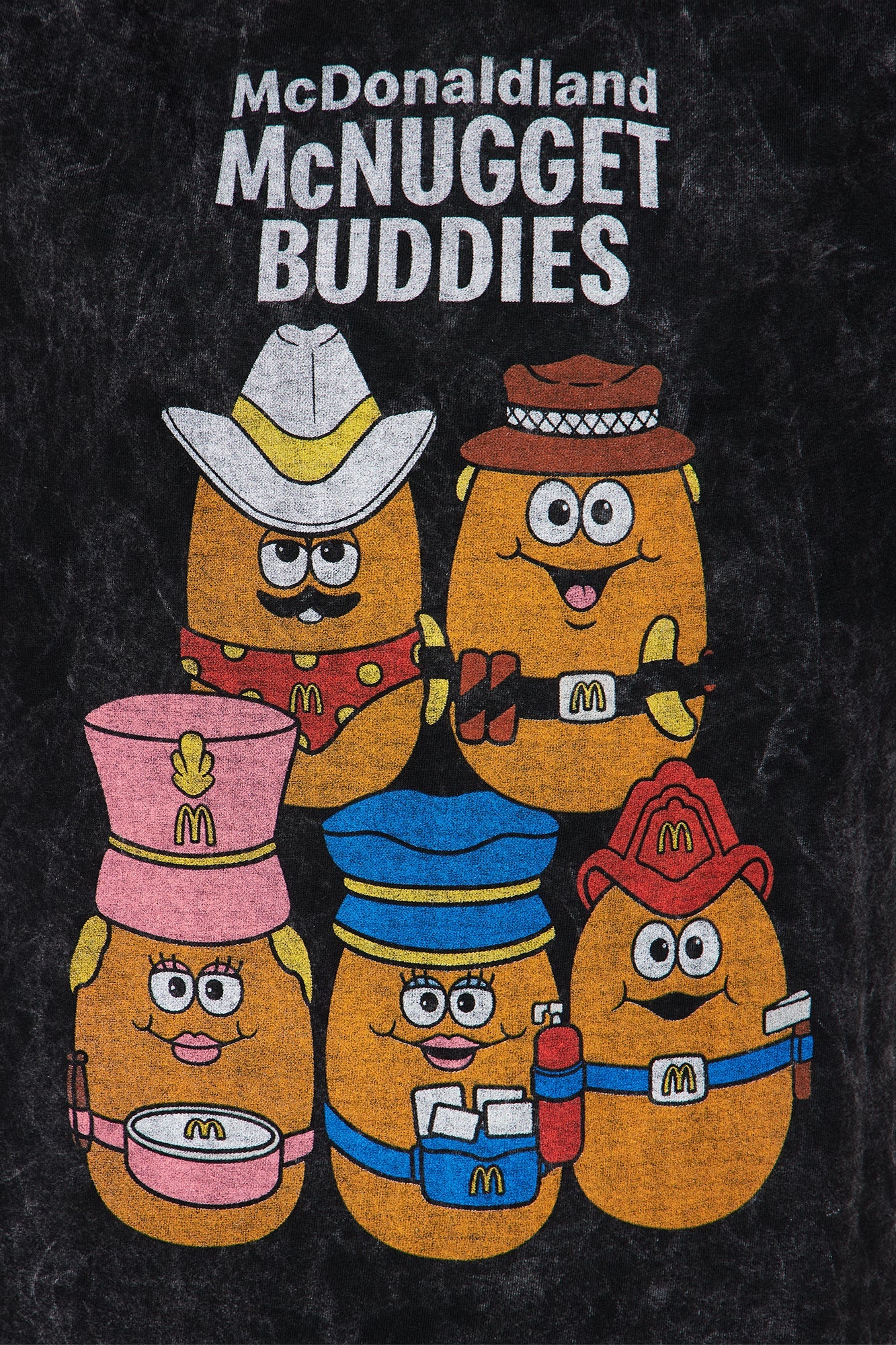 McDonald's McNugget Buddies Washed Tee - Black