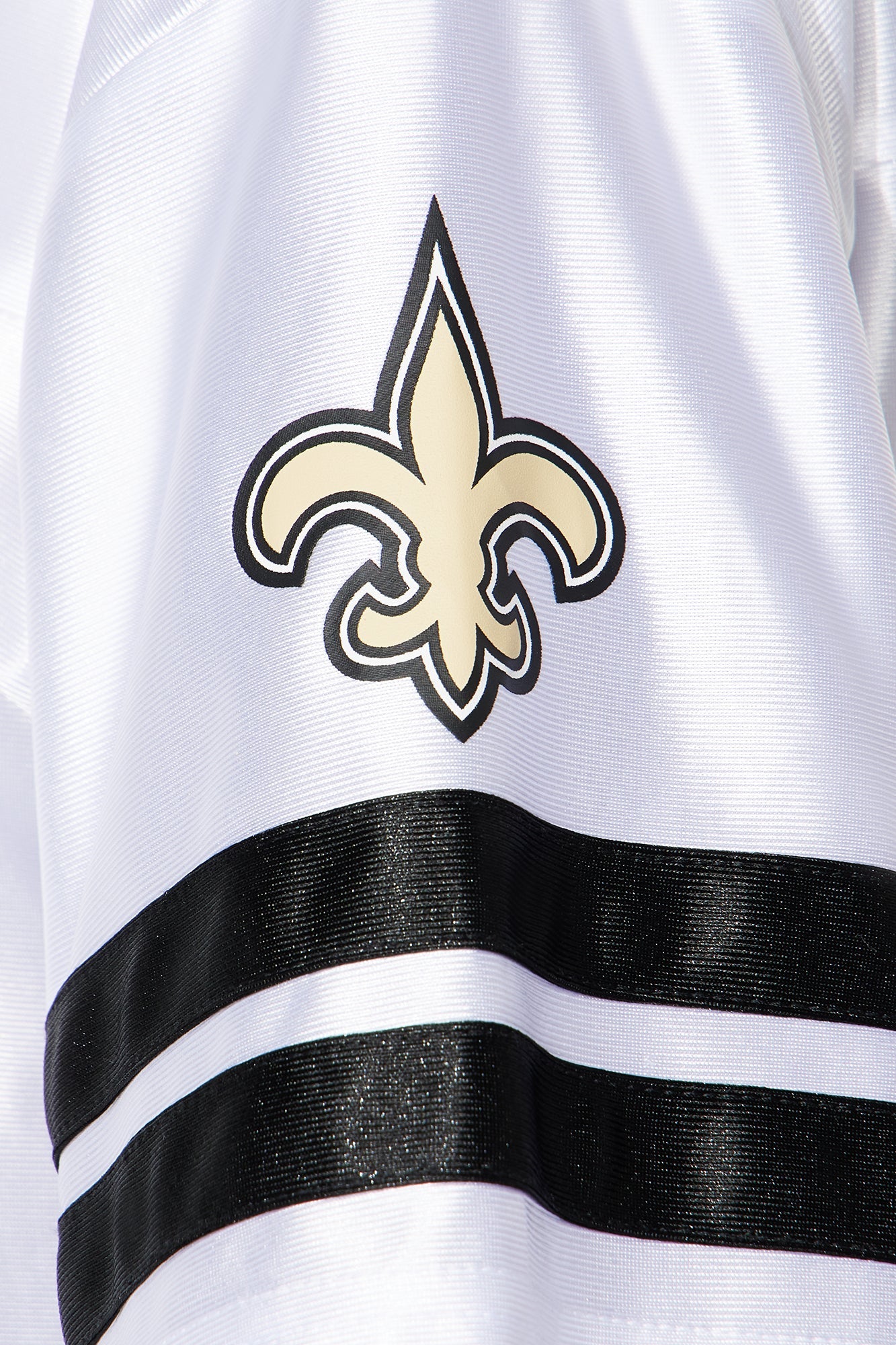 NFL New Orleans Saints Cropped Shirt - White/combo