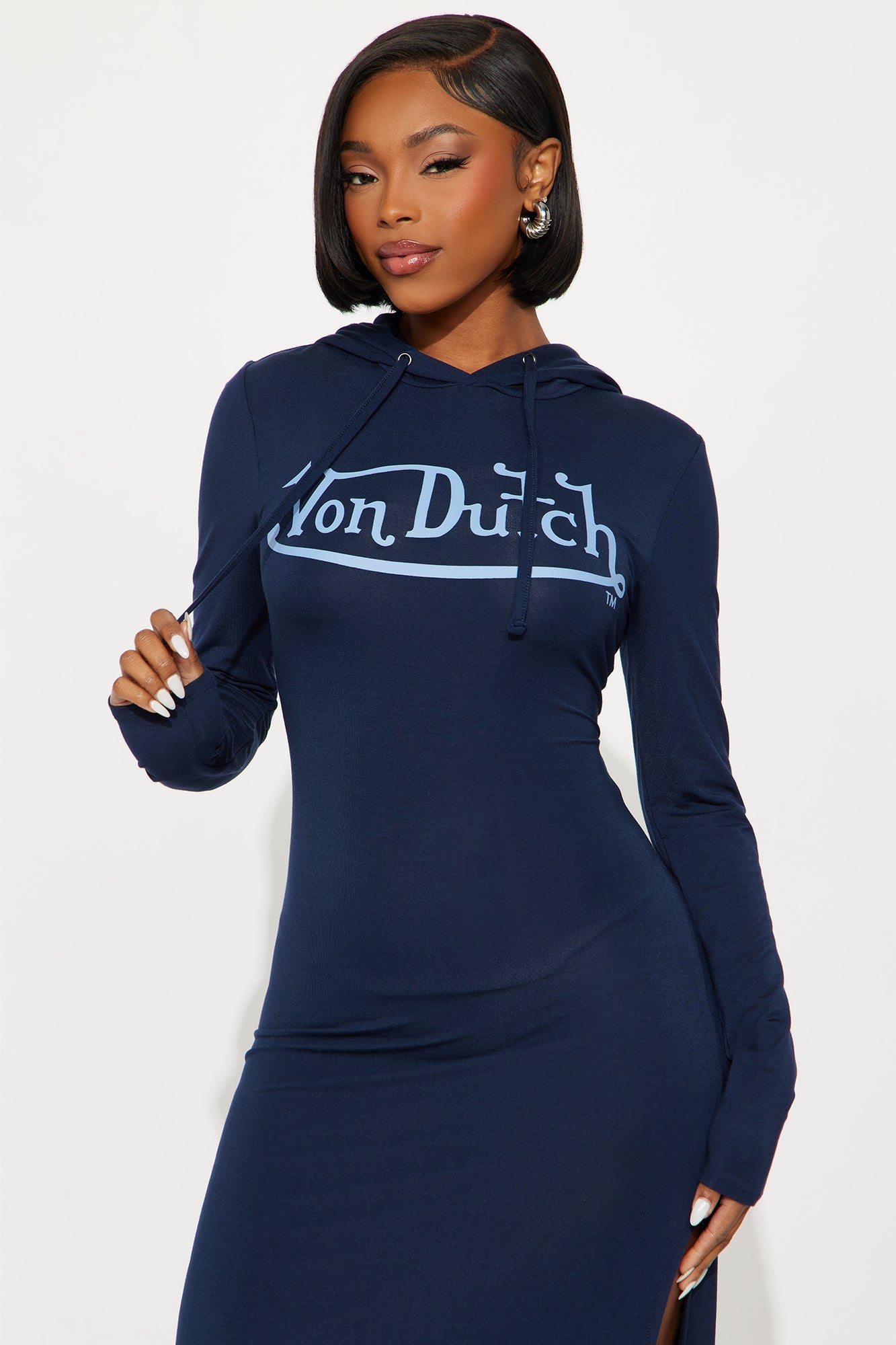 Von Dutch Fever Maxi Dress - Navy