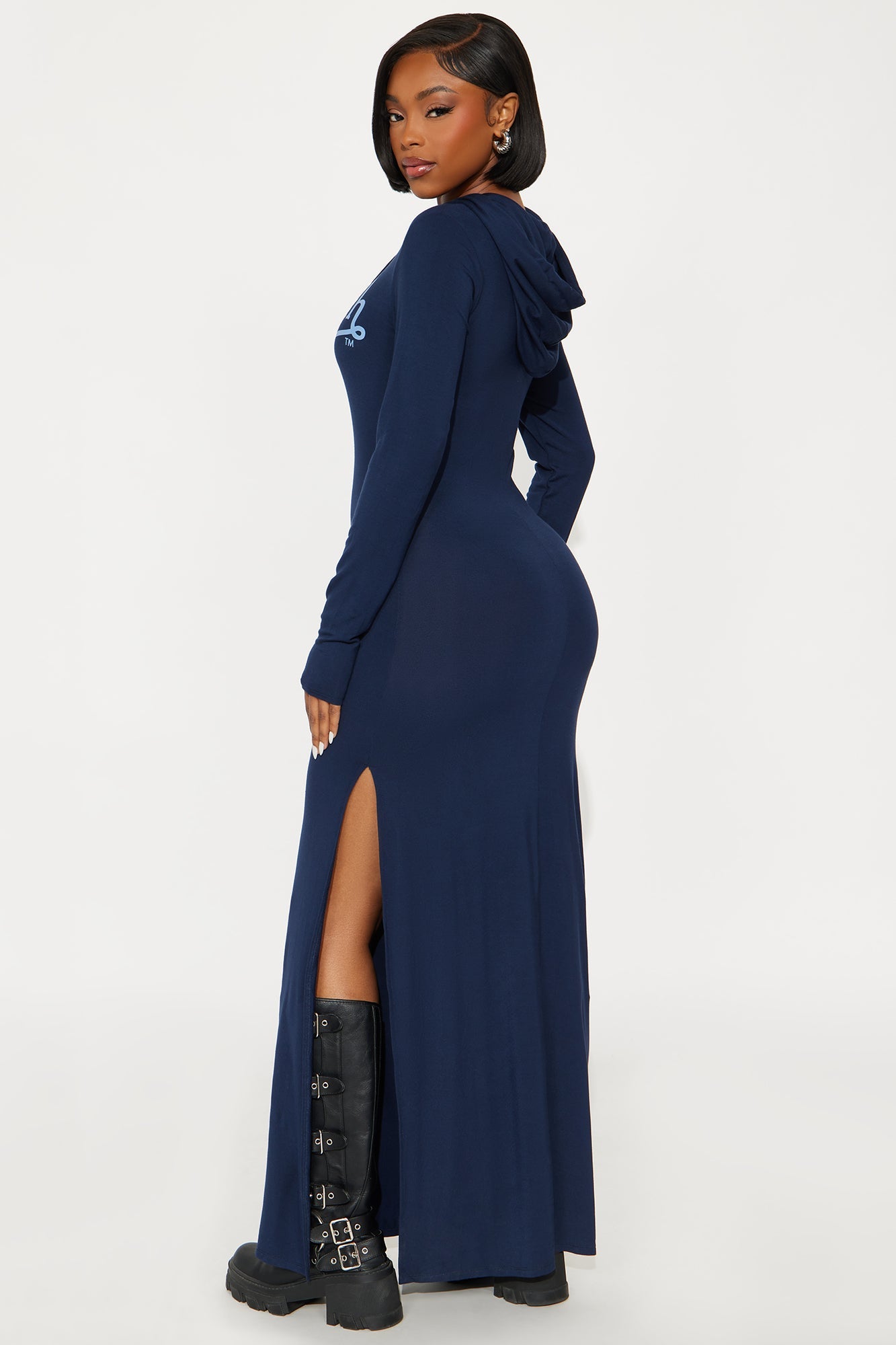Von Dutch Fever Maxi Dress - Navy