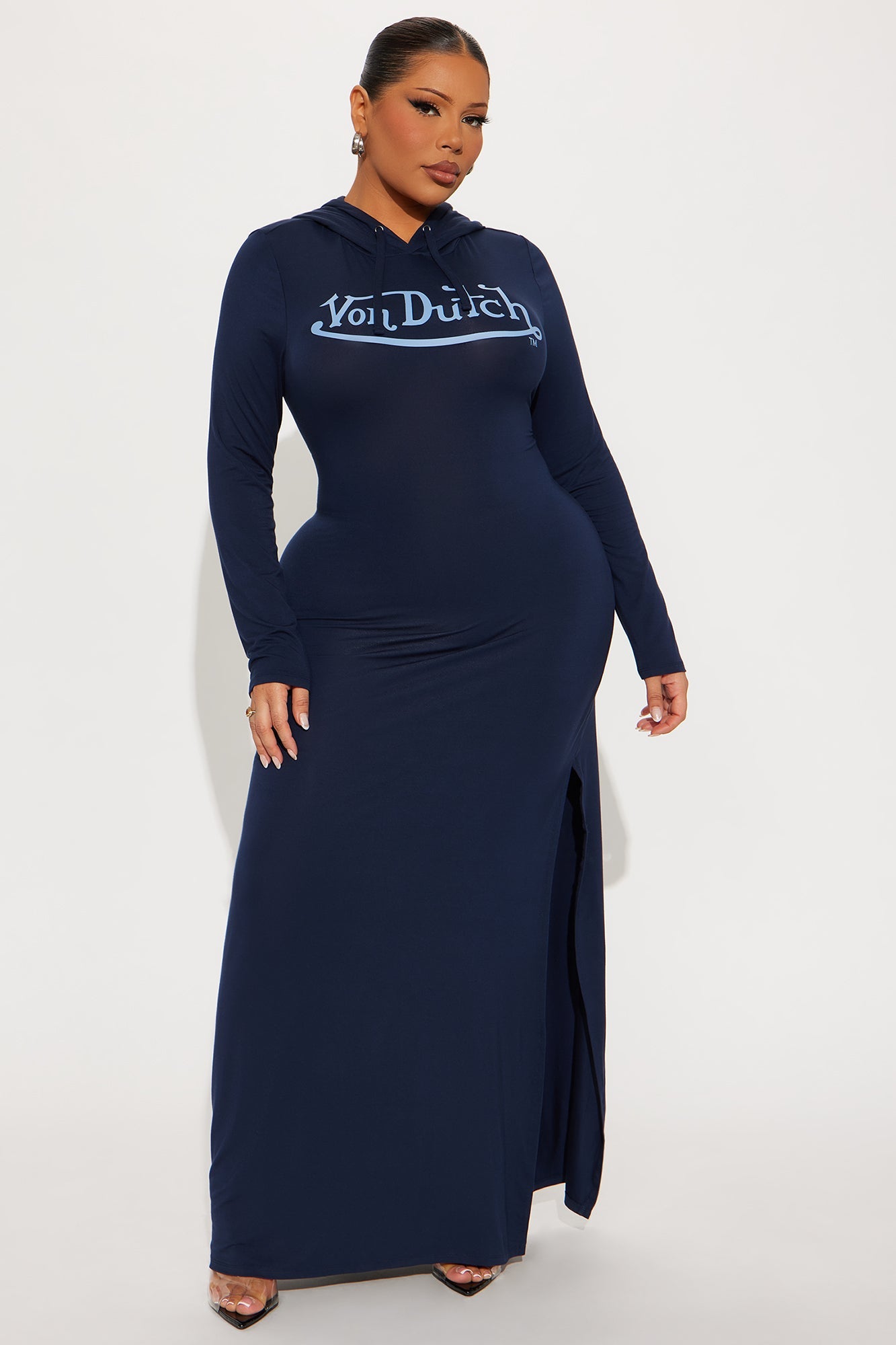Von Dutch Fever Maxi Dress - Navy