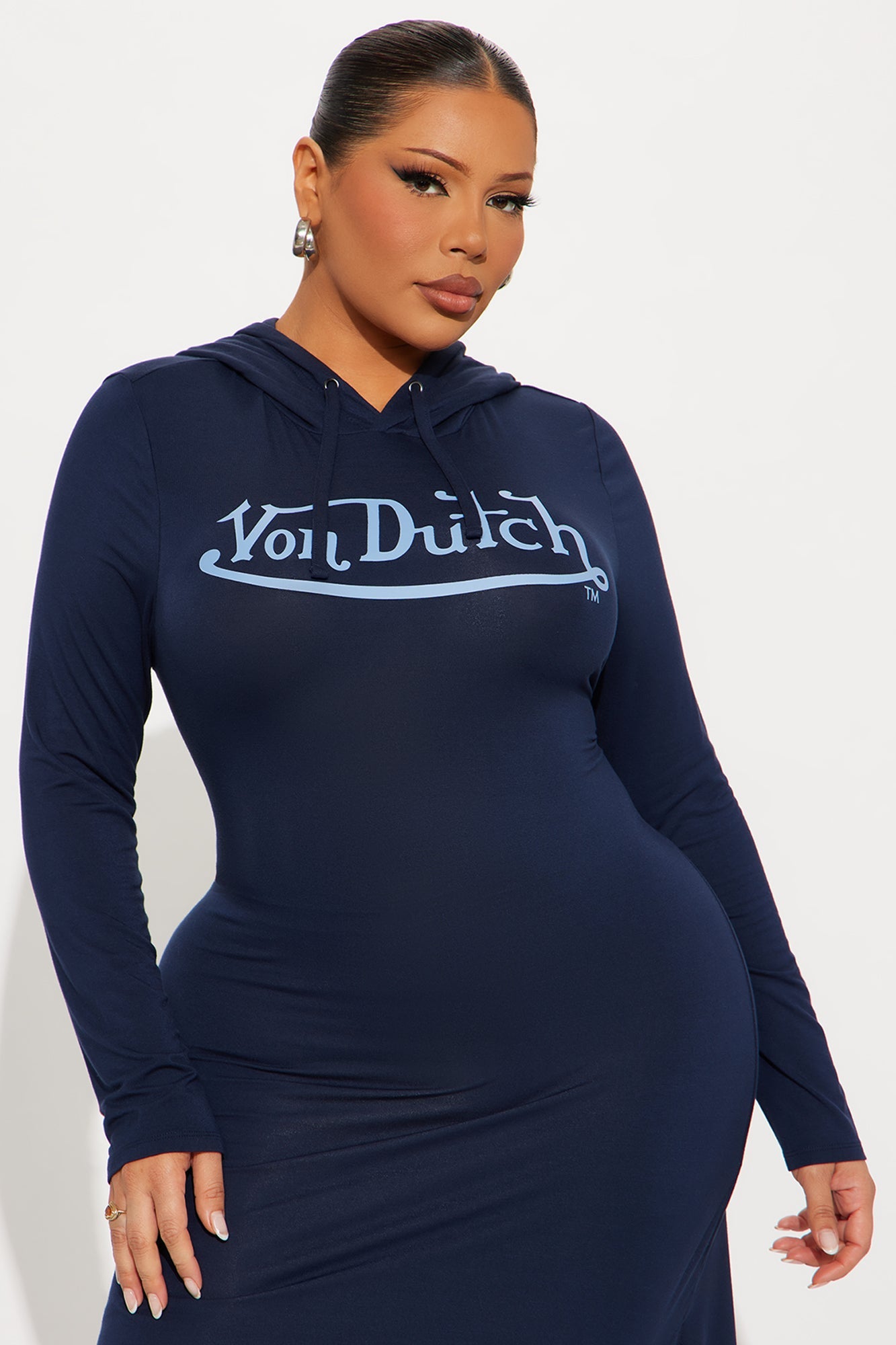 Von Dutch Fever Maxi Dress - Navy