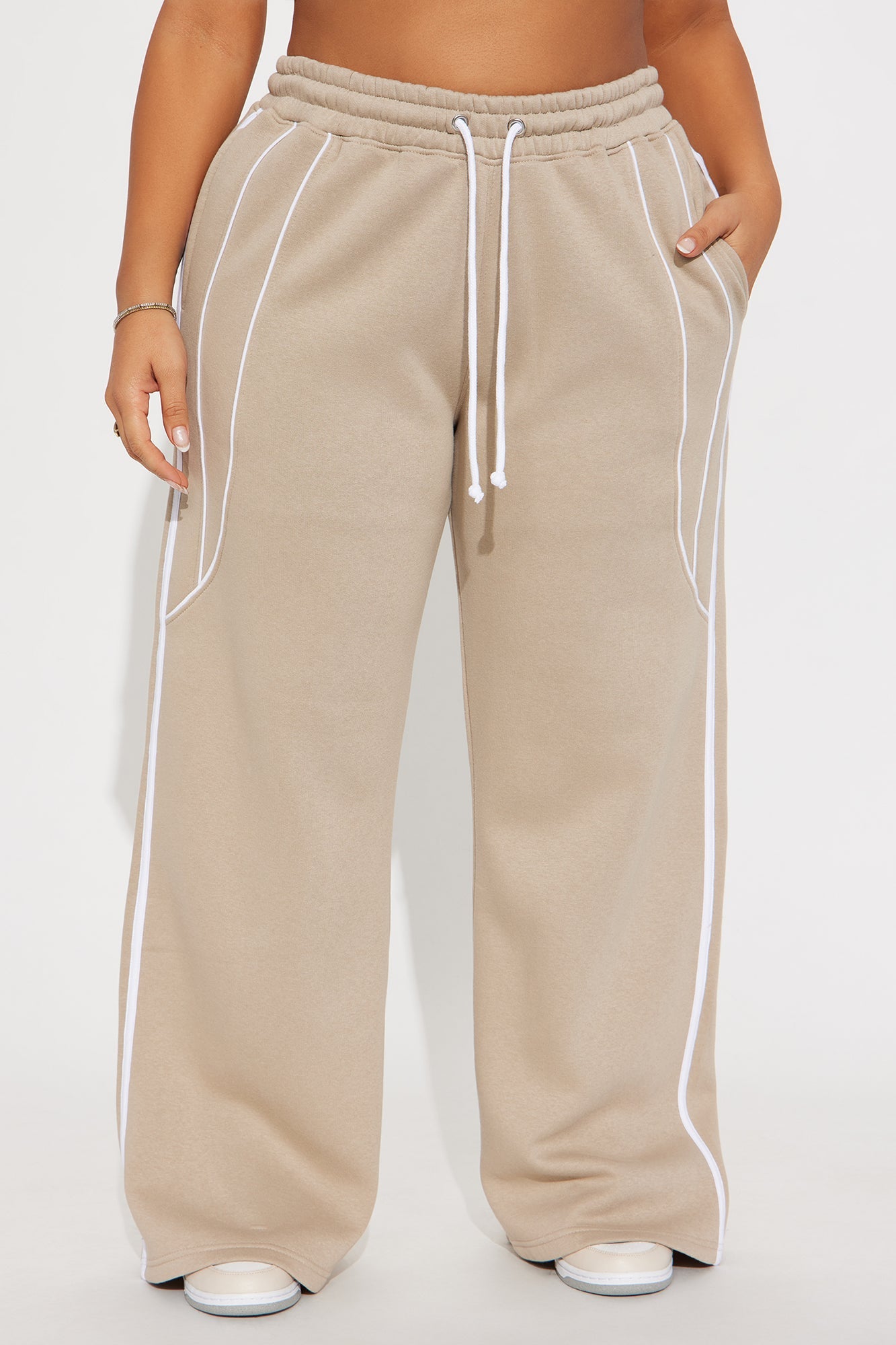 Subtle Flex Fleece Pants - Stone