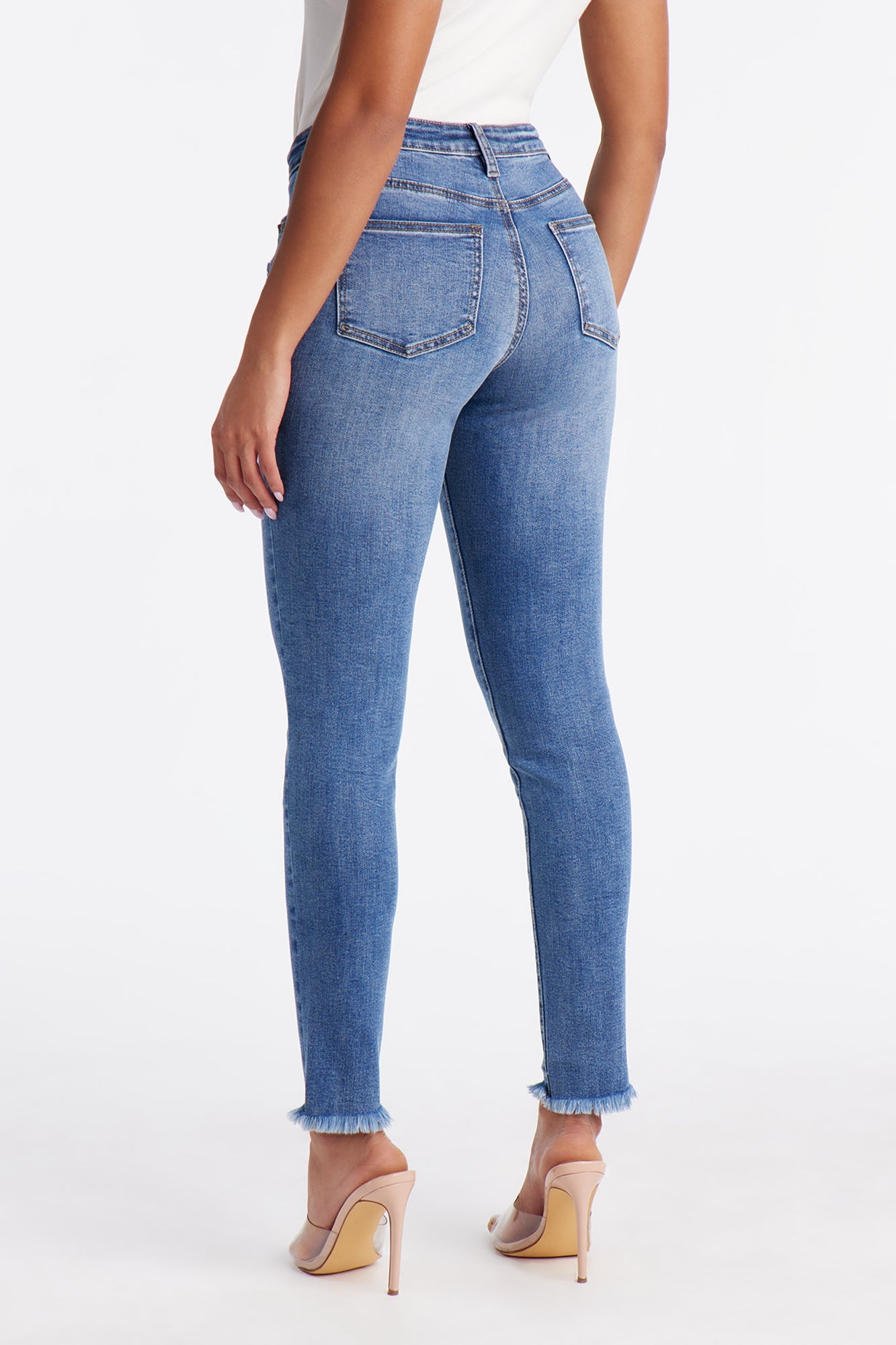 Not Like The Rest Skinny Jeans - Dark Wash