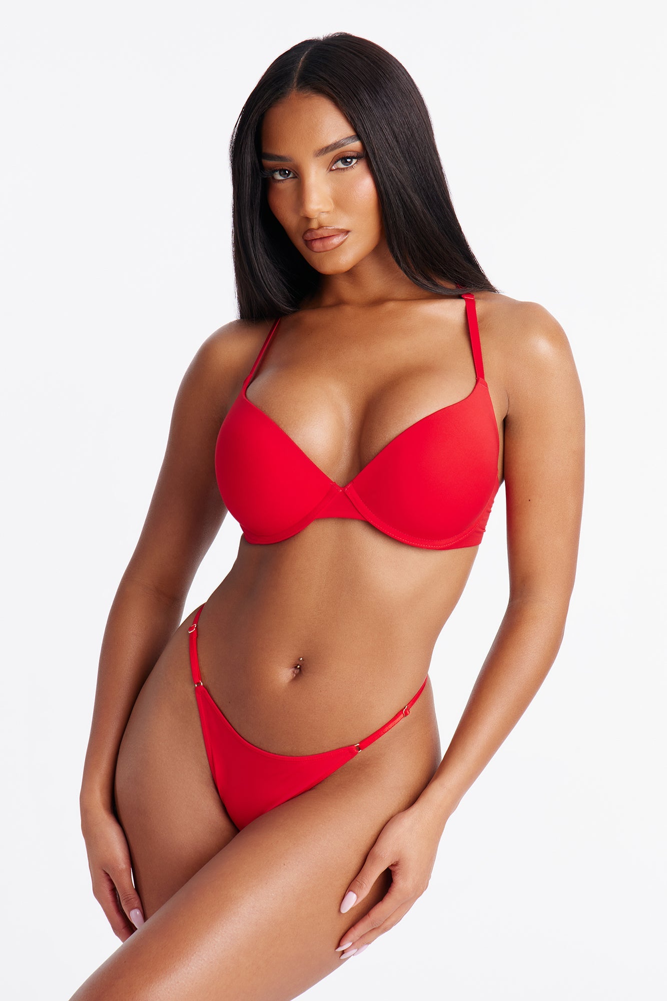 Your Go To Push Up Bra - Red