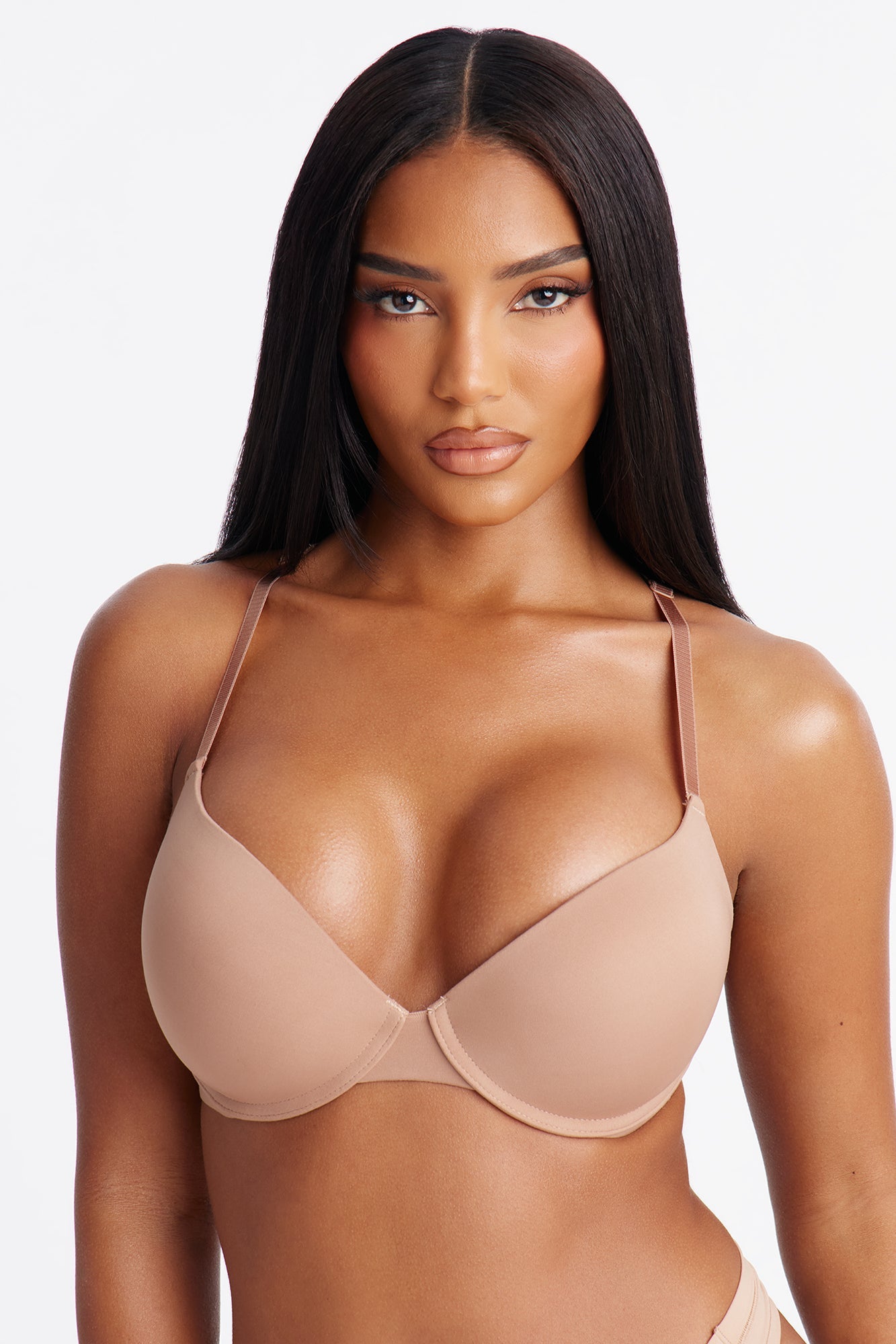 Your Go To Push Up Bra - Brown