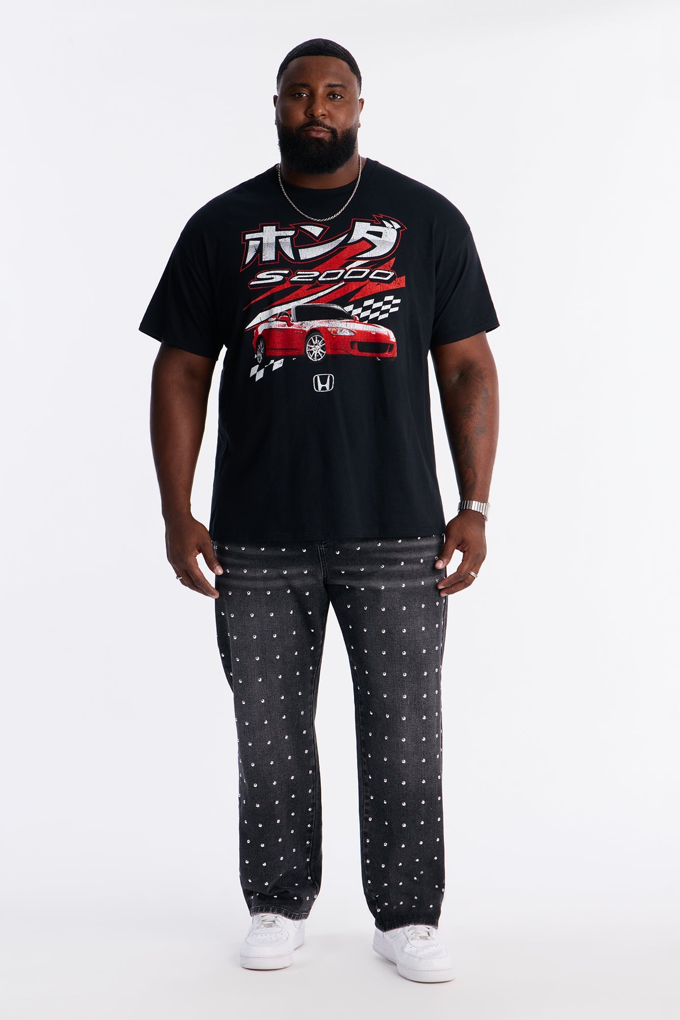 Honda S2000 Short Sleeve Tee - Black