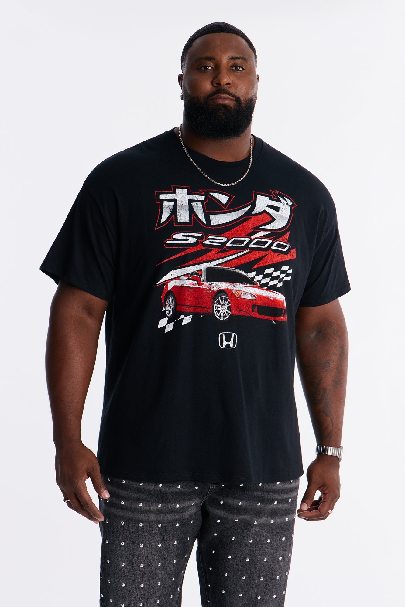 Honda S2000 Short Sleeve Tee - Black