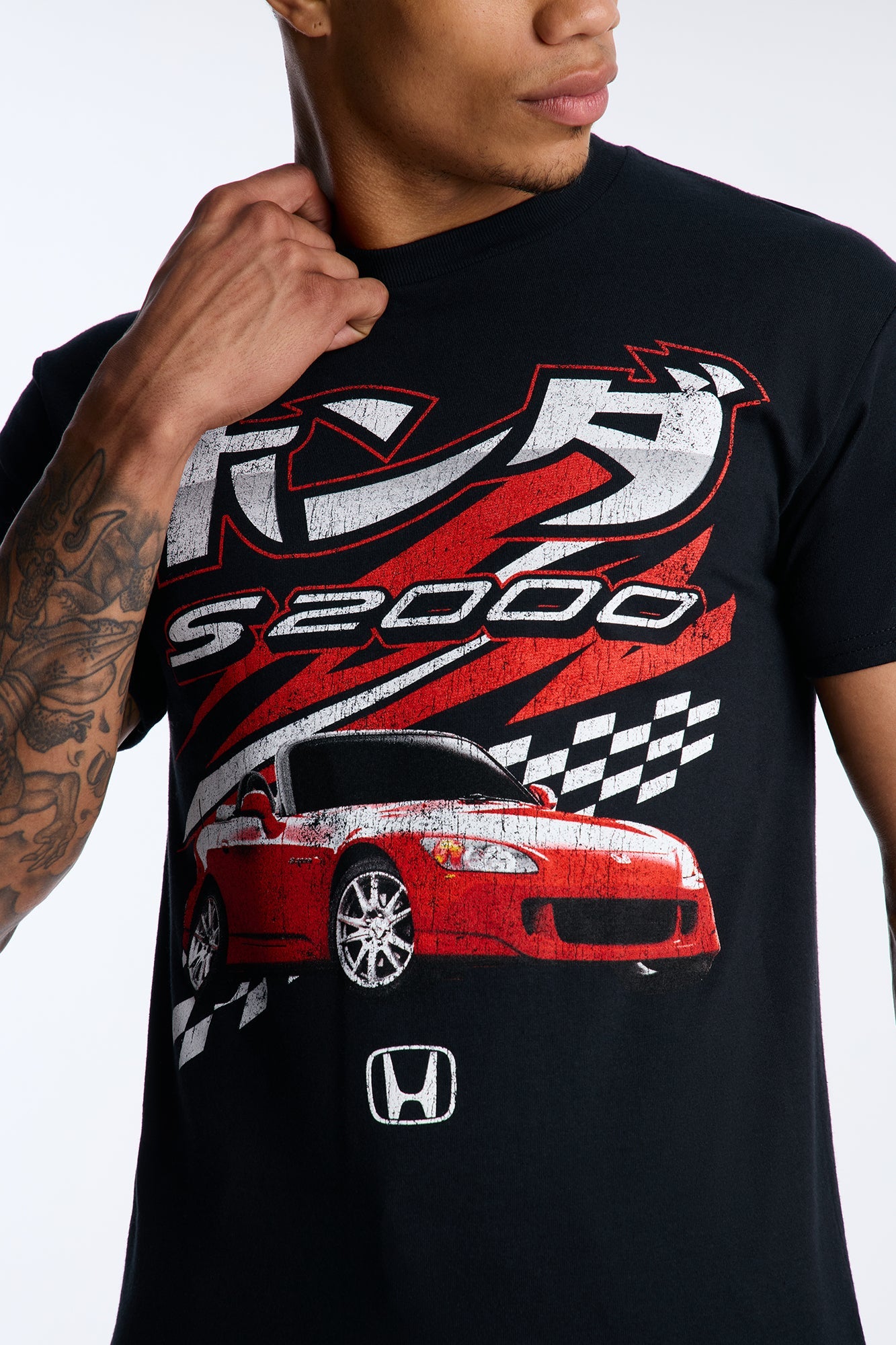 Honda S2000 Short Sleeve Tee - Black