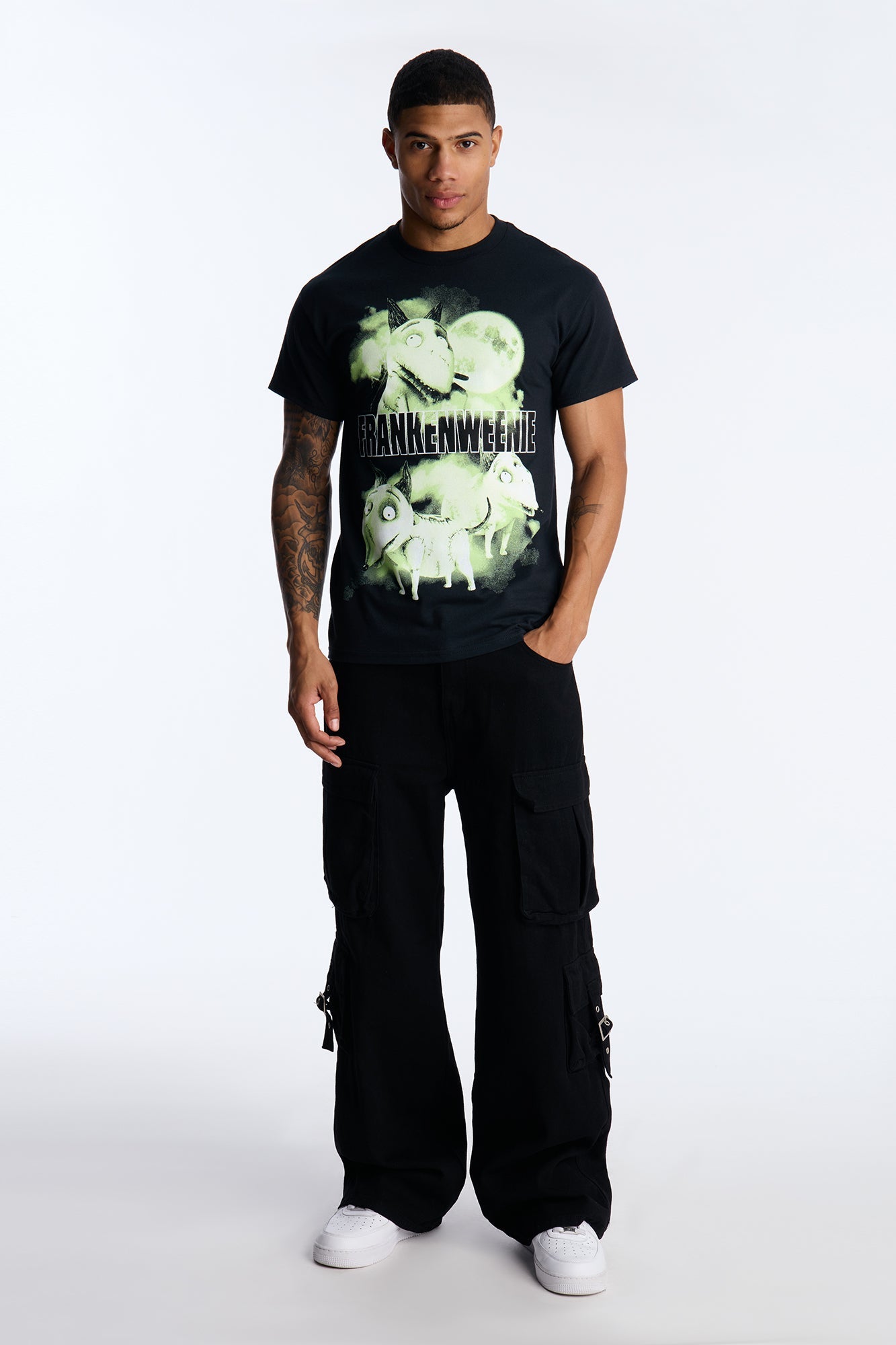 Frankenweenie Short Sleeve Tee - Black