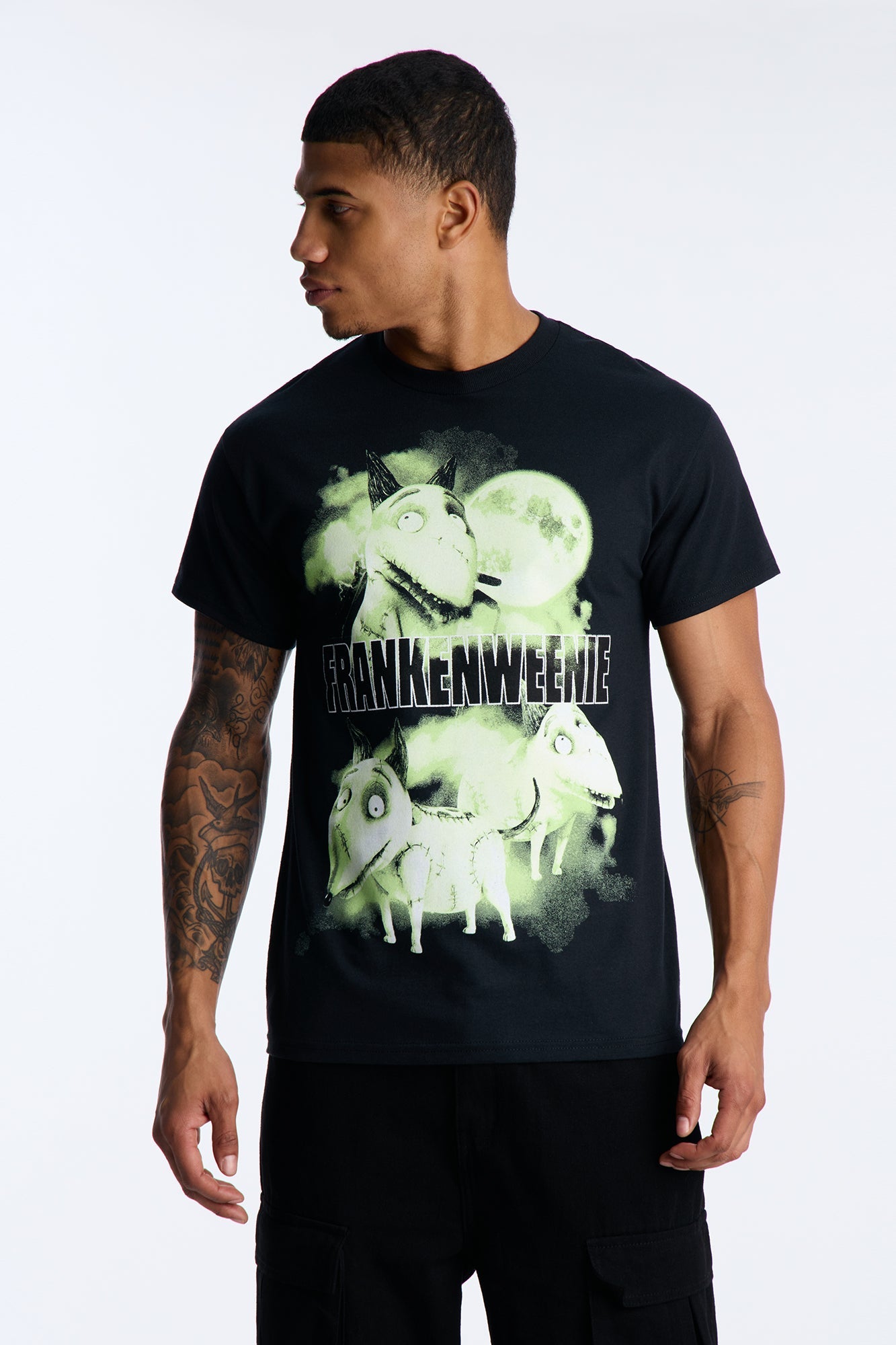 Frankenweenie Short Sleeve Tee - Black