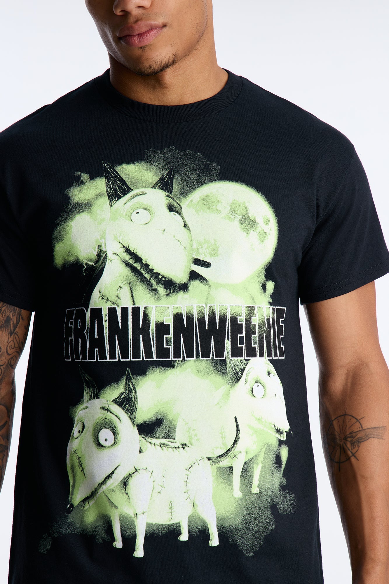 Frankenweenie Short Sleeve Tee - Black