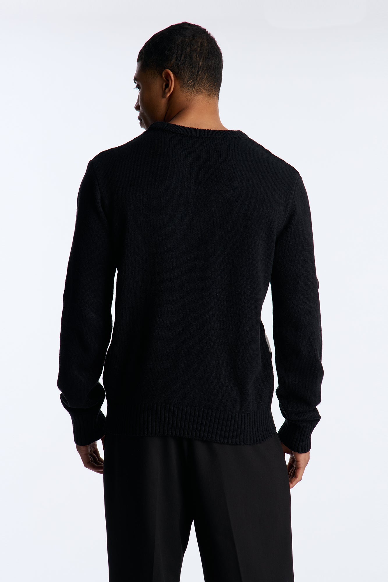 Another Filthy Christmas Sweater - Black/White