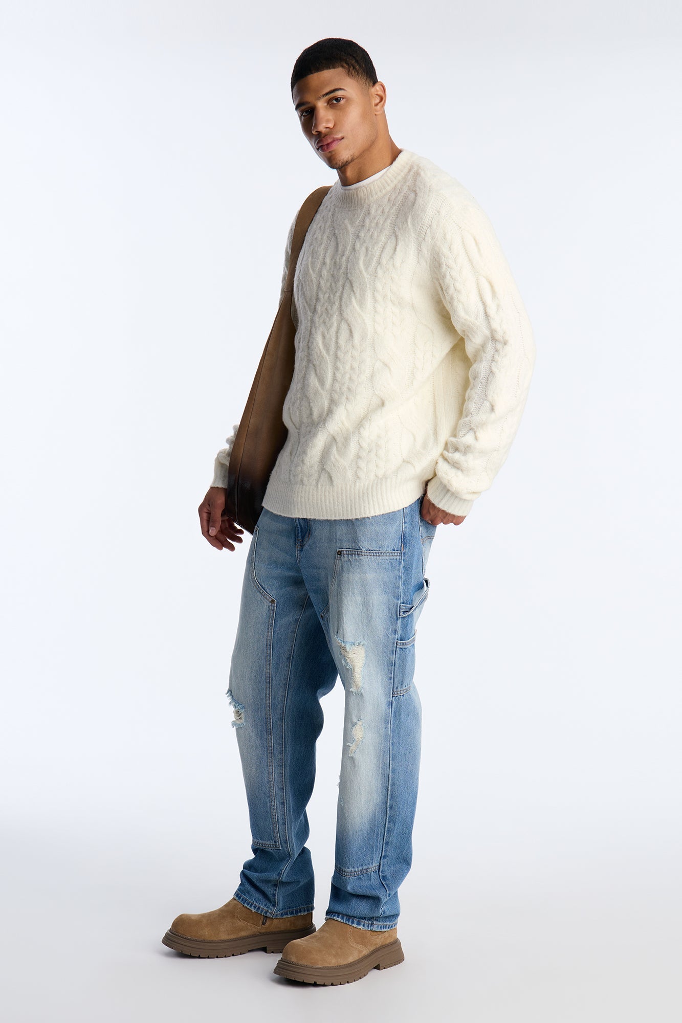 Straight Grind Carpenter Jean - Vintage Blue Wash