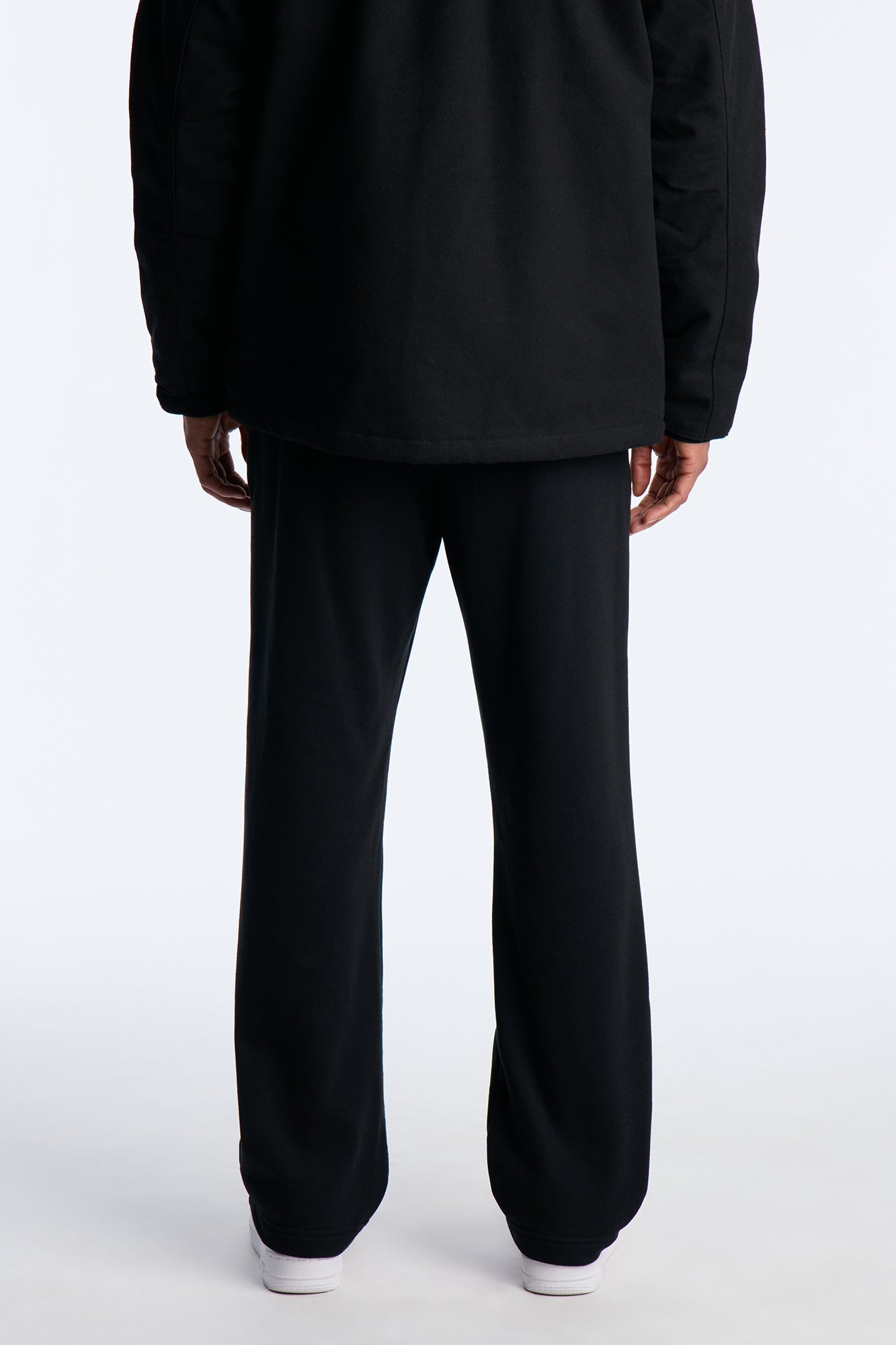 Faith Over Fear Baggy Sweatpants - Black