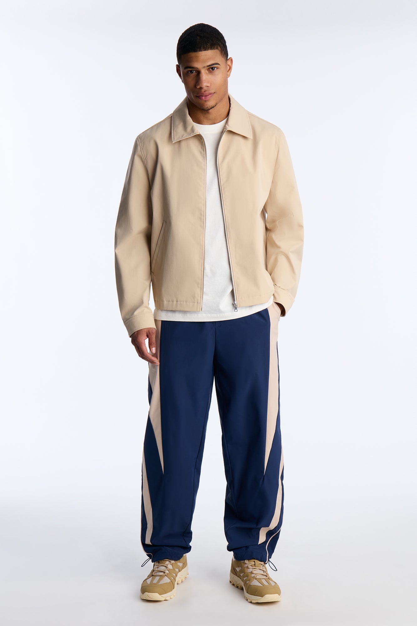 Slim Bowery Strike Track Pant - Blue/combo