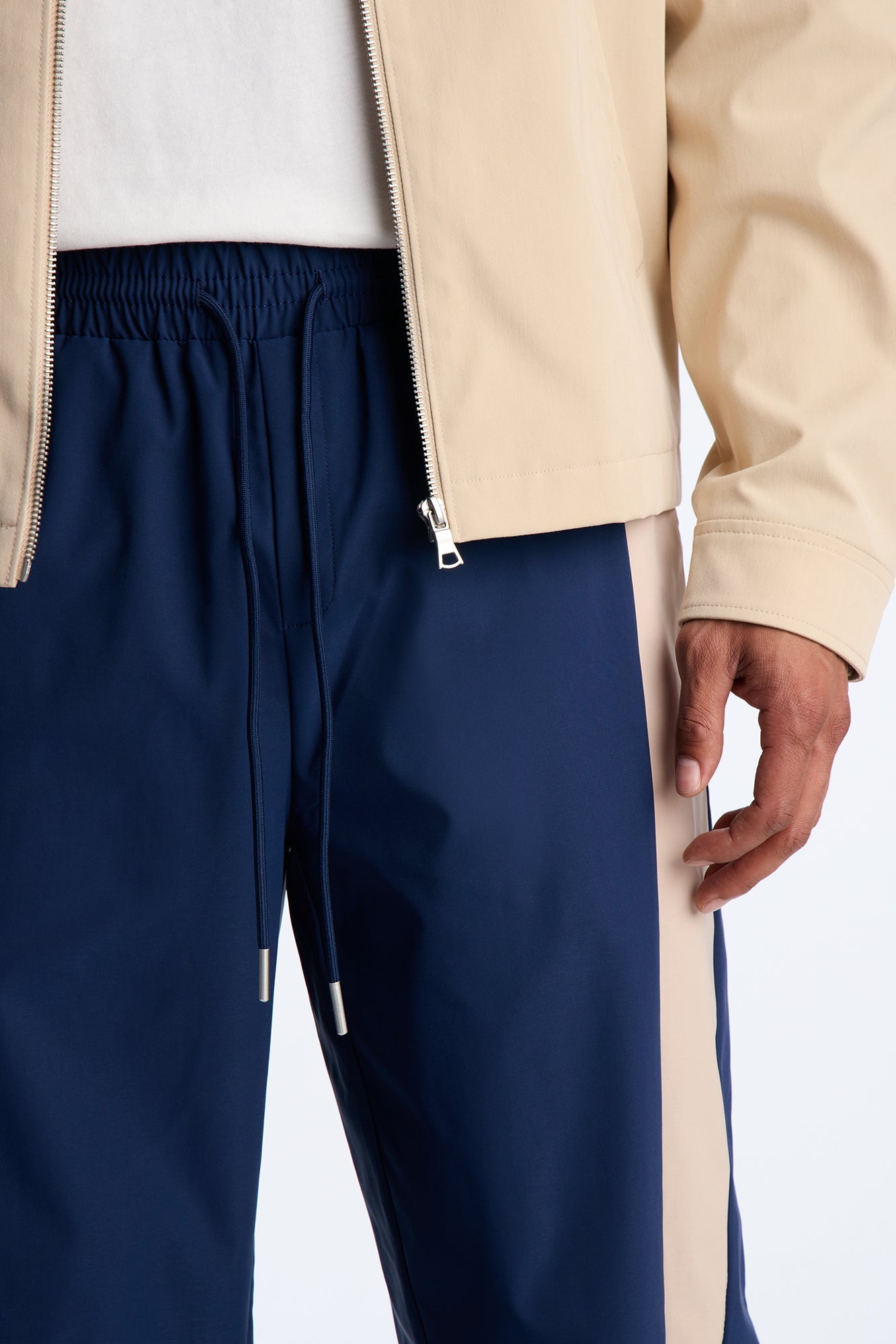 Slim Bowery Strike Track Pant - Blue/combo