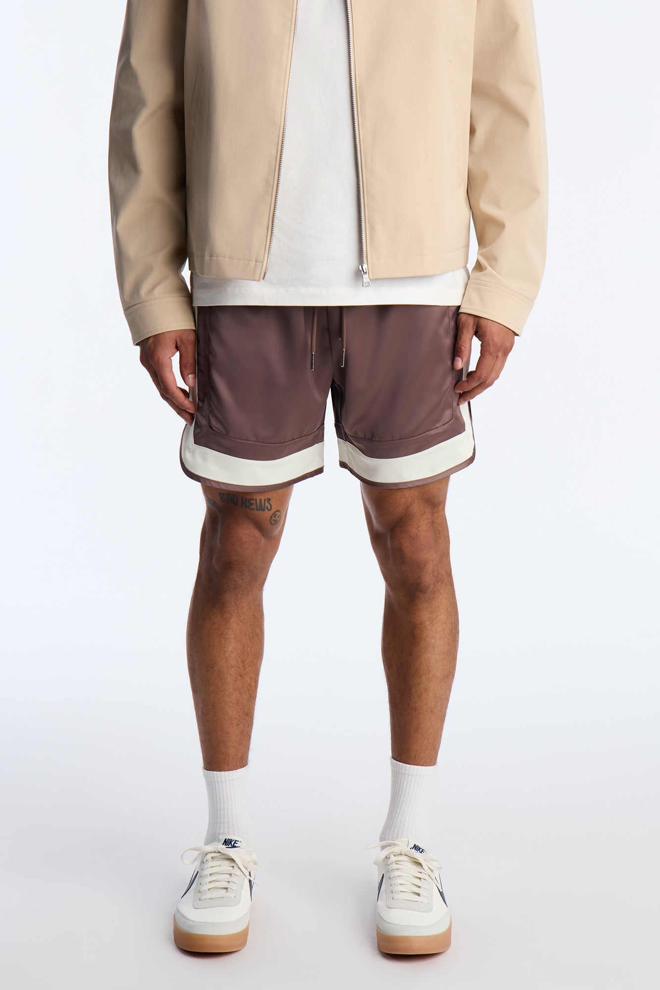 Astoria Creed Boxing Short - Brown/combo