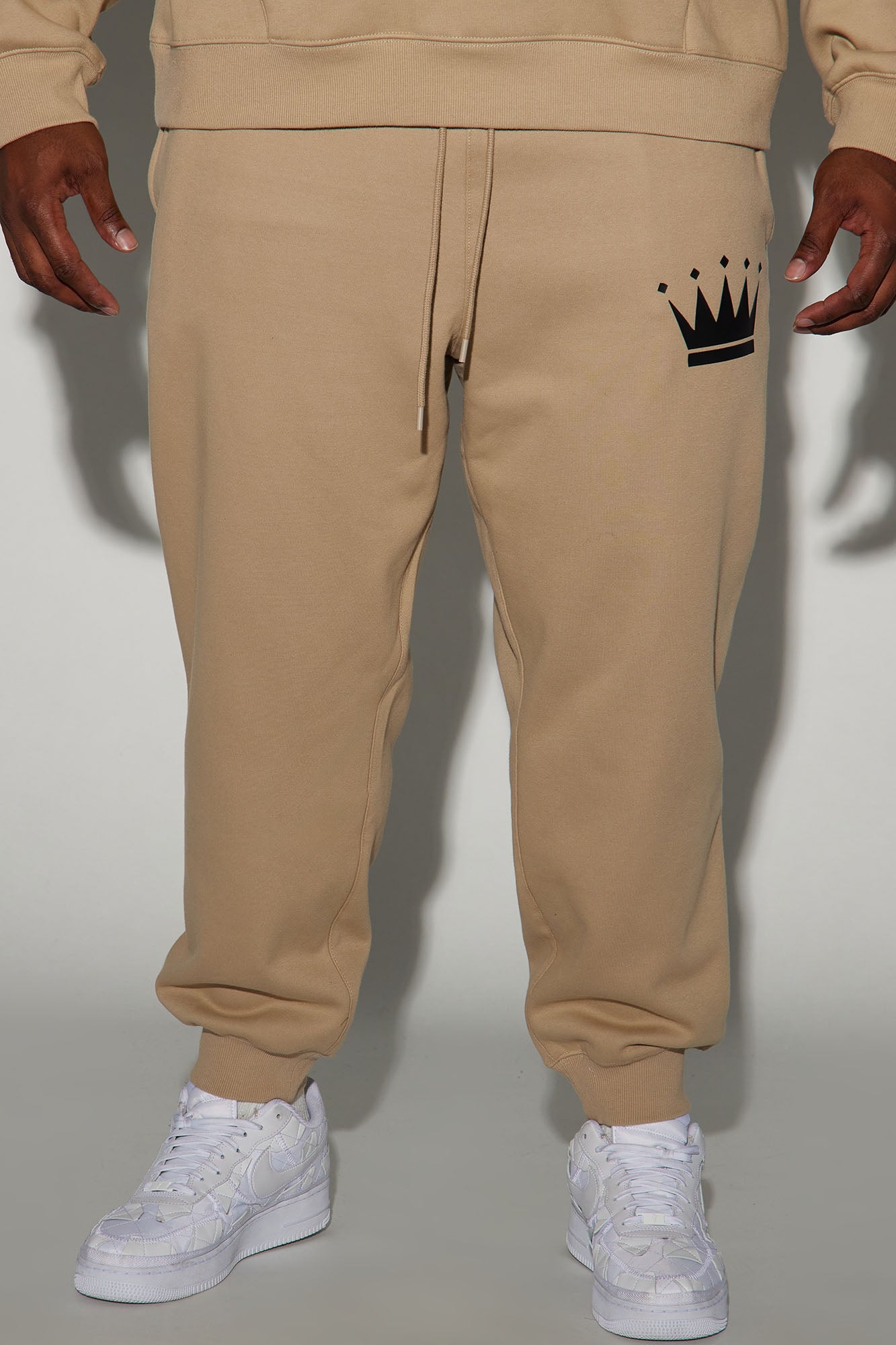 Family Goals King Jogger - Taupe