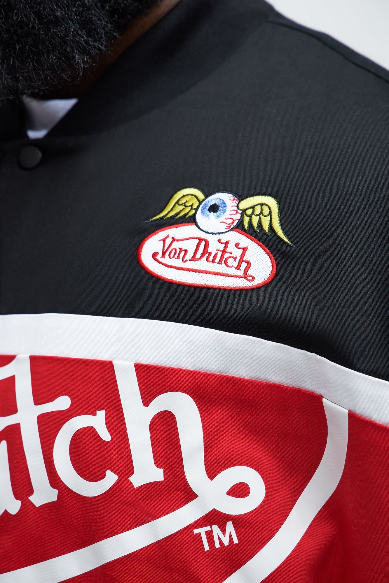 Von Dutch System Jacket - Black/Red