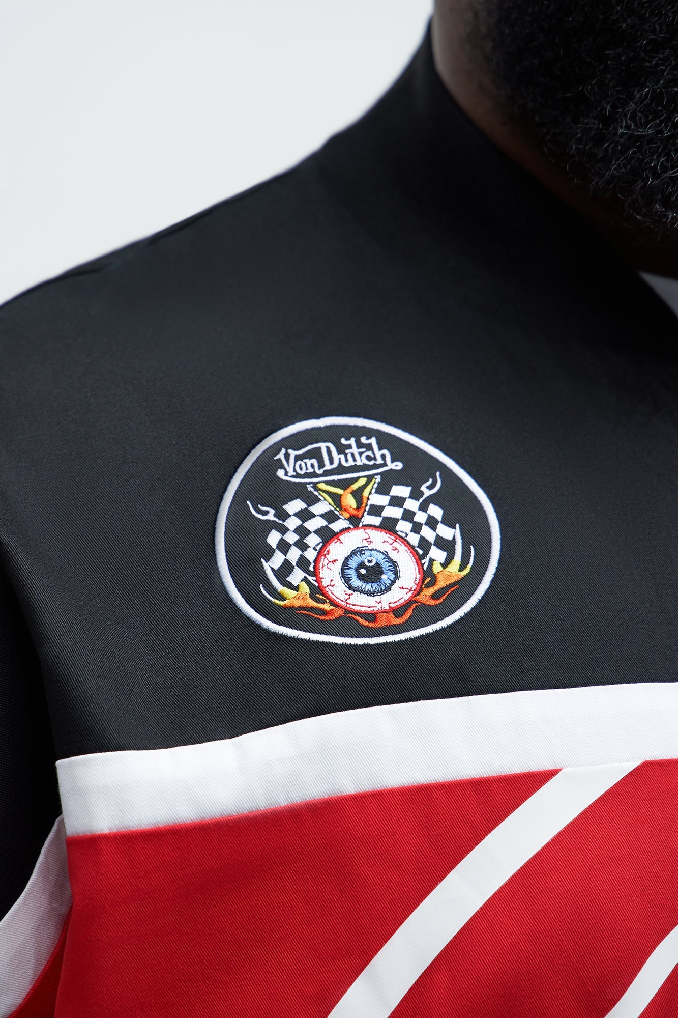 Von Dutch System Jacket - Black/Red