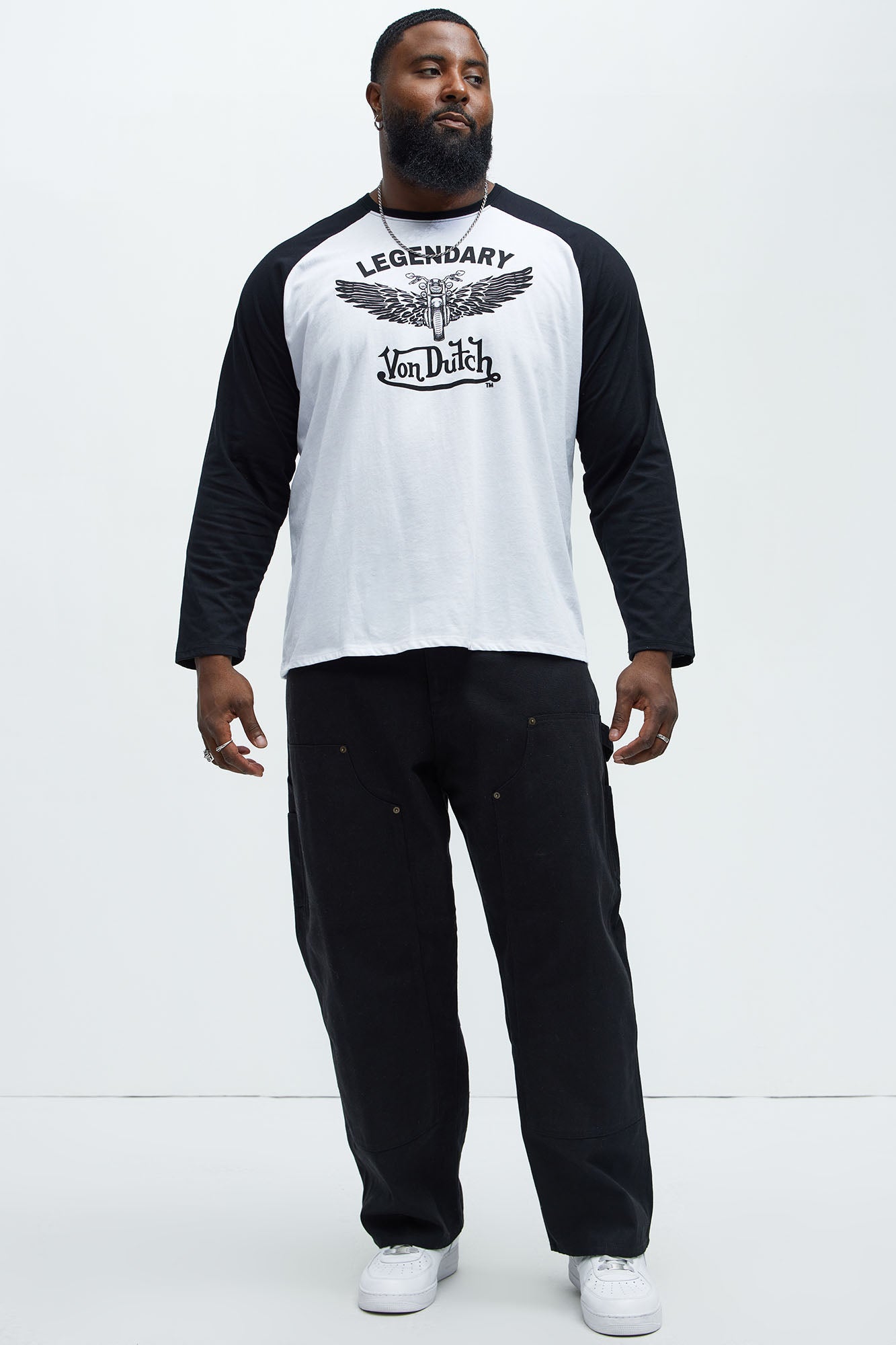 Von Dutch Legendary Tee - White/Black