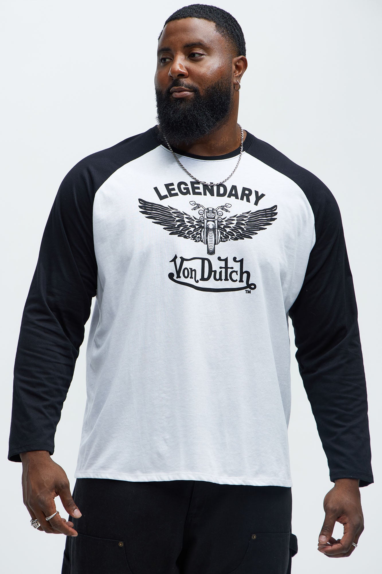 Von Dutch Legendary Tee - White/Black