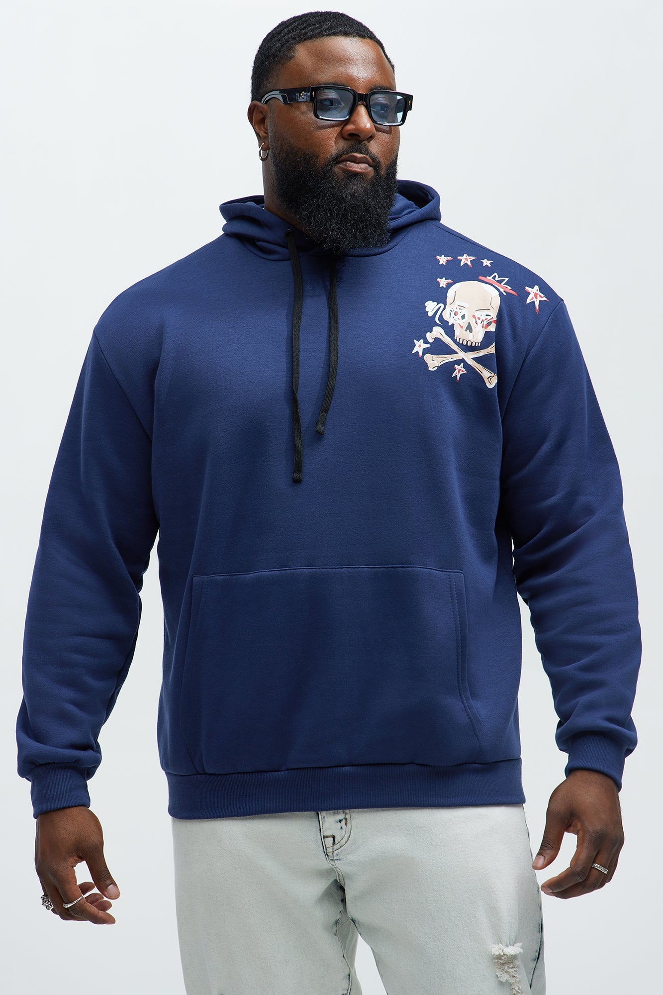 Burning Bridges Hoodie - Blue