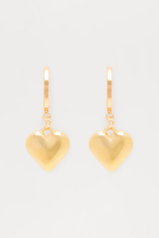Close 2 You Drop Earrings - Gold