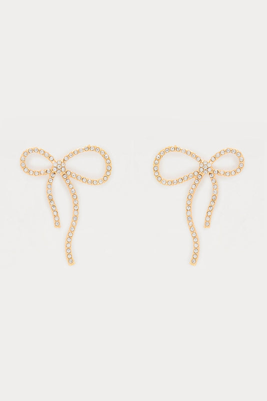 Feel It In My Heart Drop Earrings - Gold