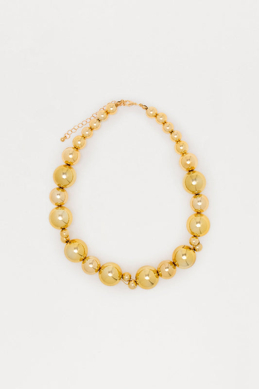 Revolving Around Me Necklace - Gold