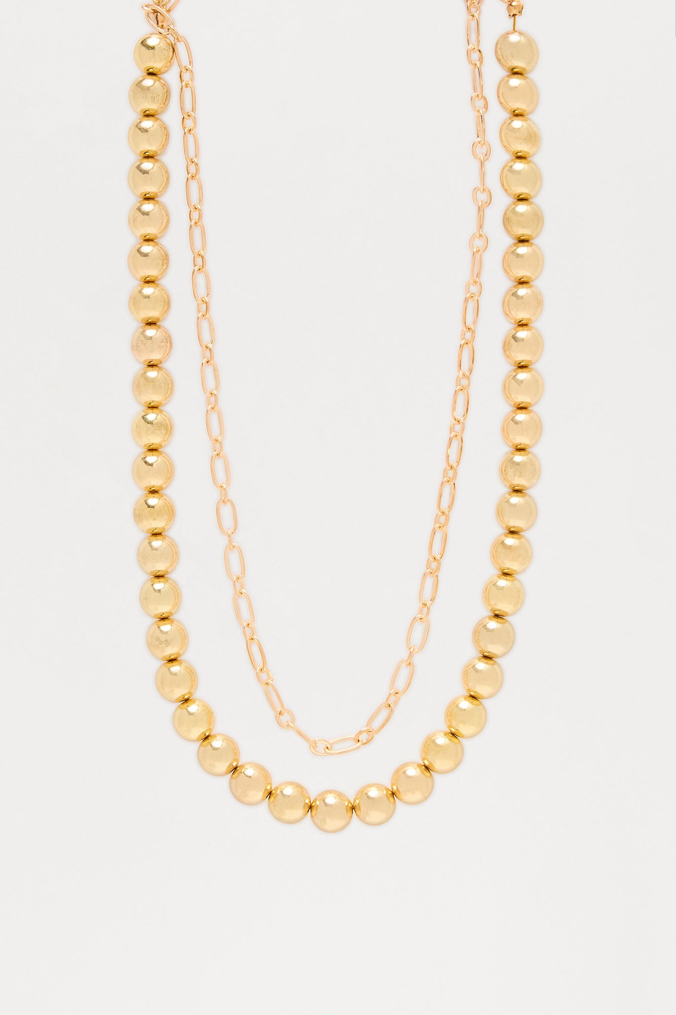 Till Next Time Layered Necklace - Gold
