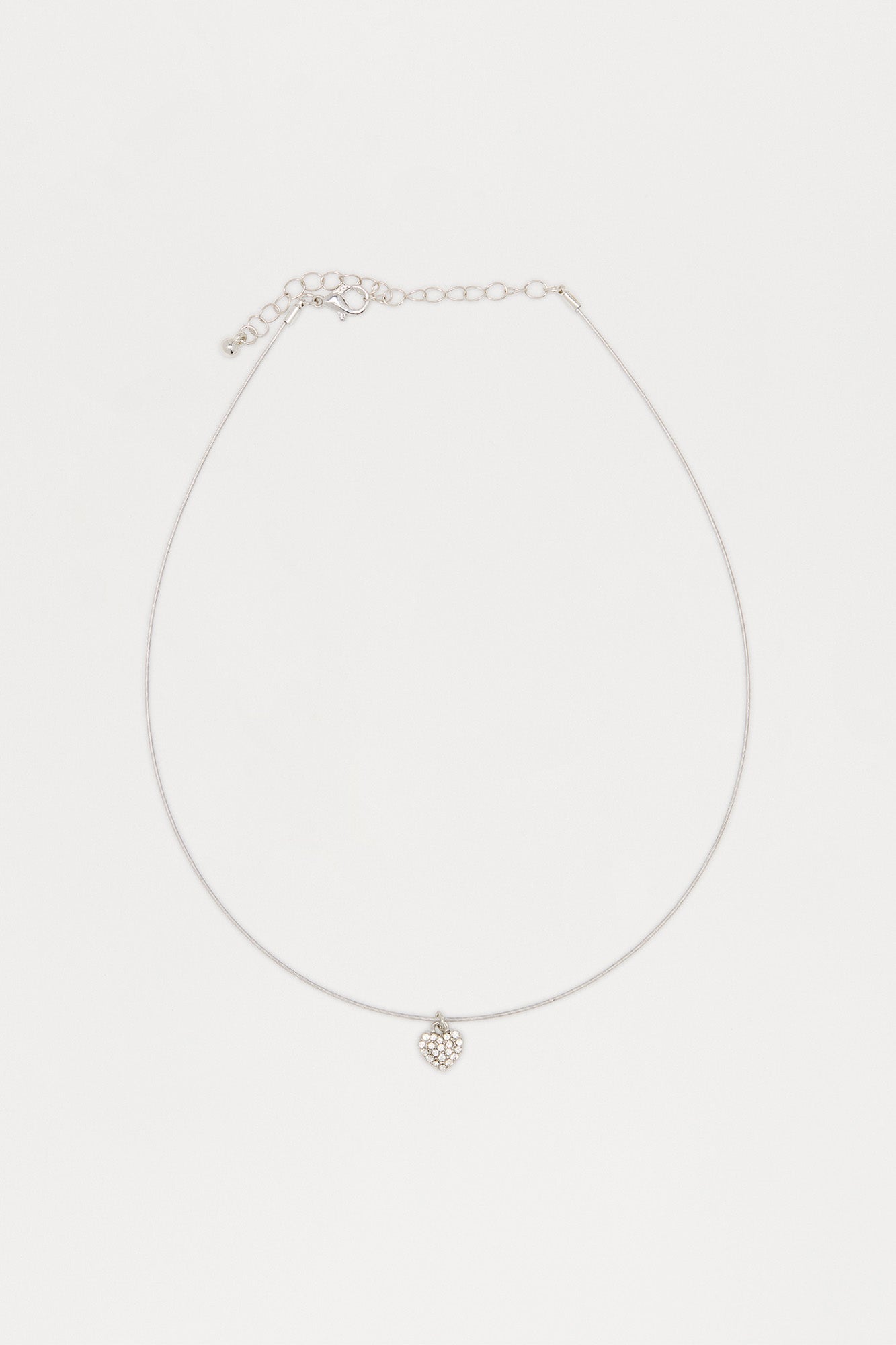 Cherished You Pendant Necklace - Silver
