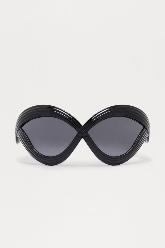 Stardust Shield Sunglasses - Black