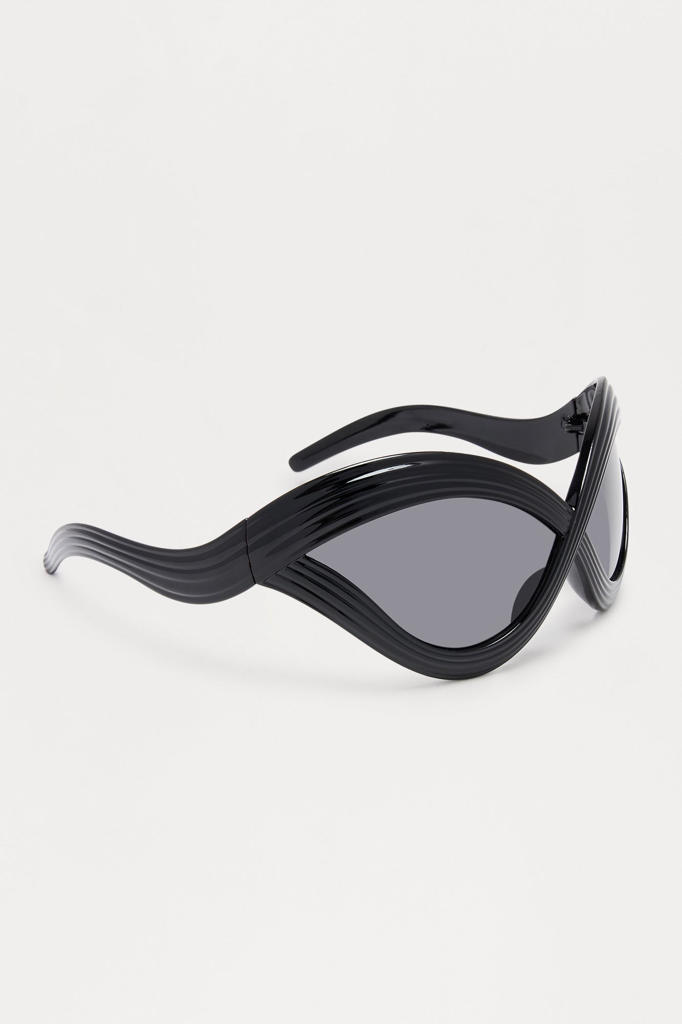 Stardust Shield Sunglasses - Black