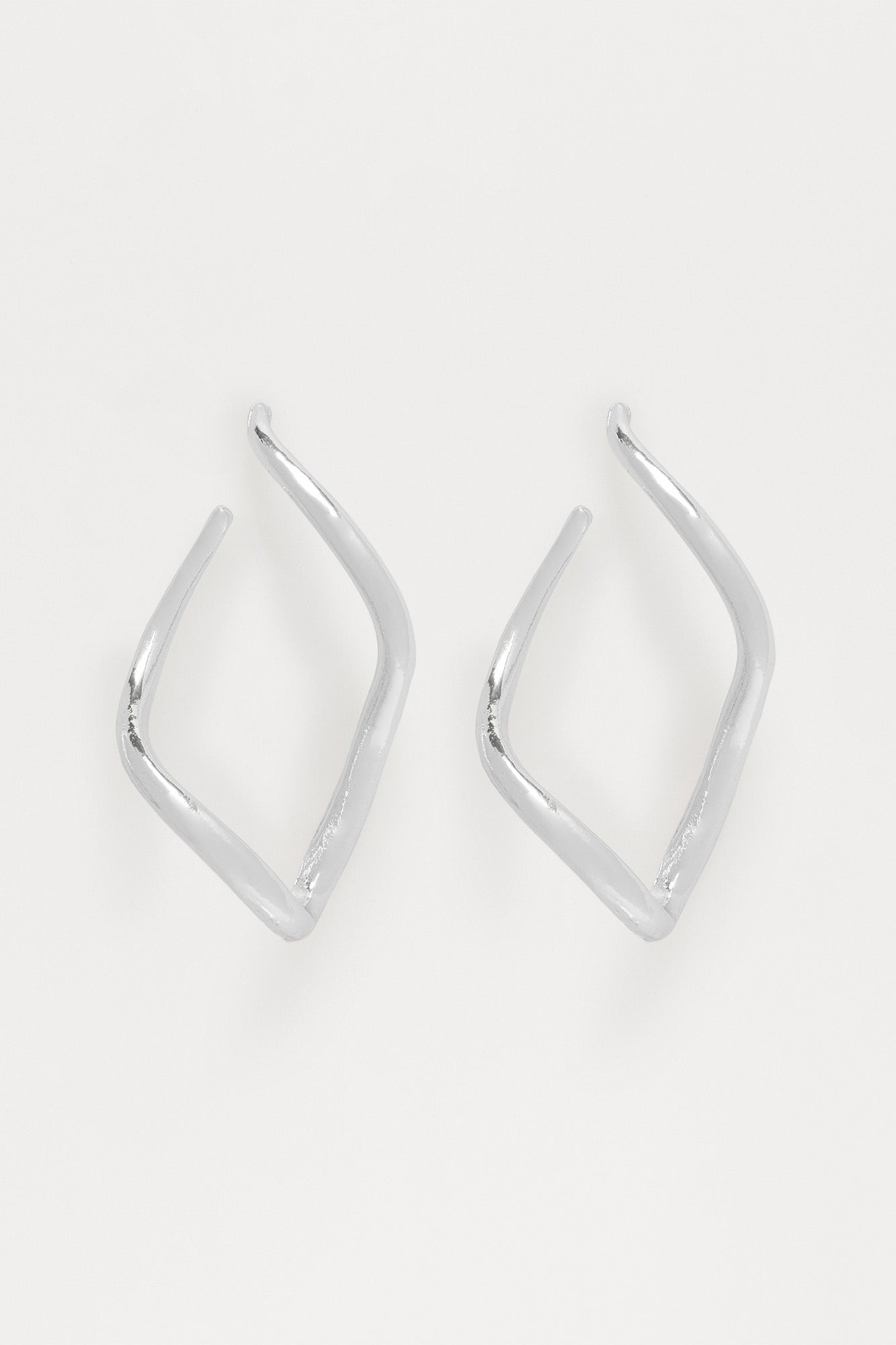 How It Is Hoop Earrings - Silver