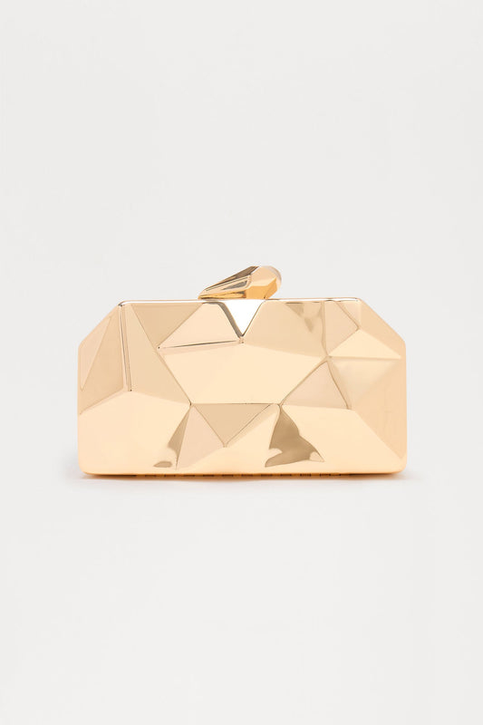 Lavish Living Life Handbag - Gold