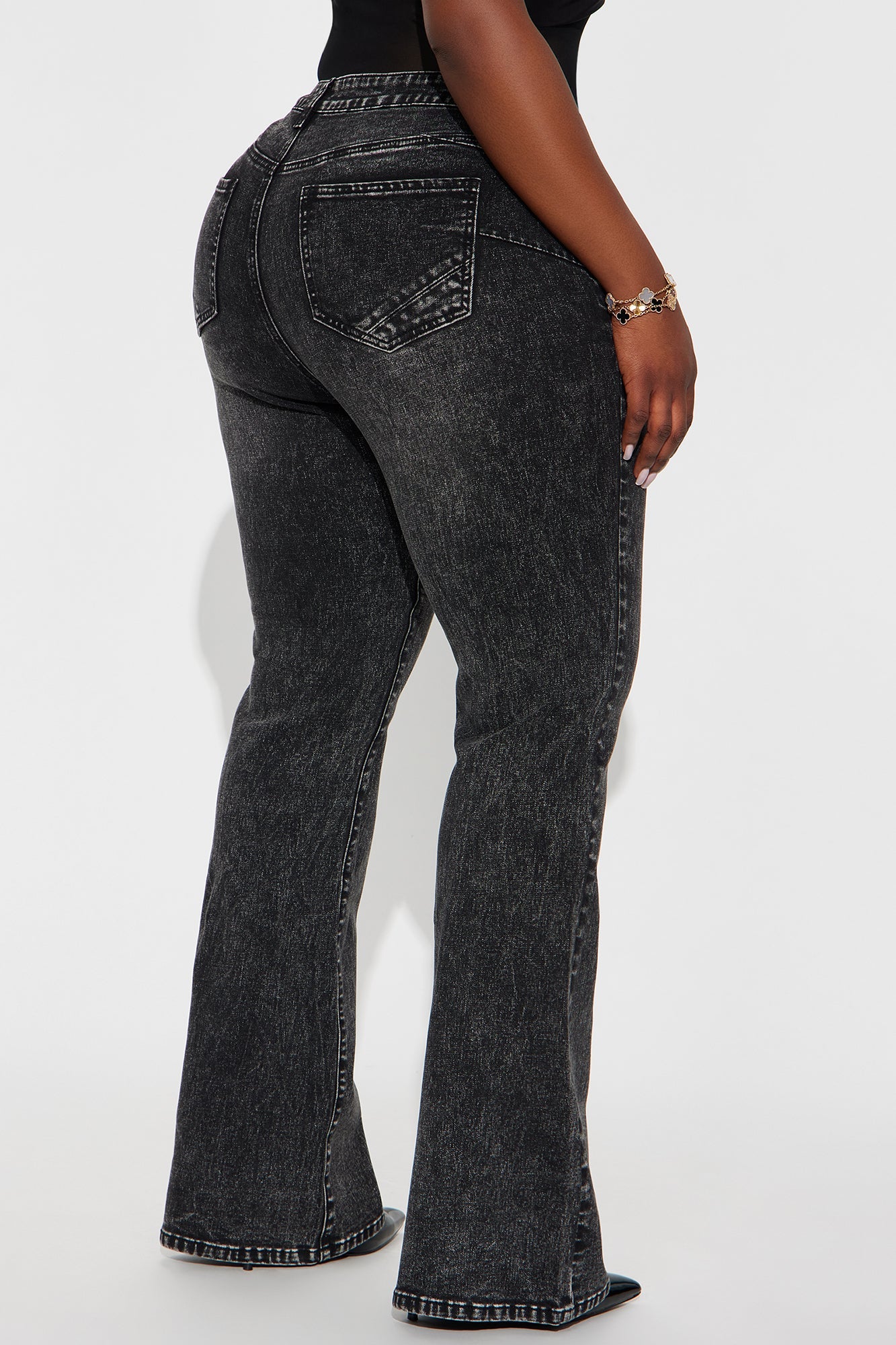 Gemma Sculpting Stretch Bootcut Jeans - Black