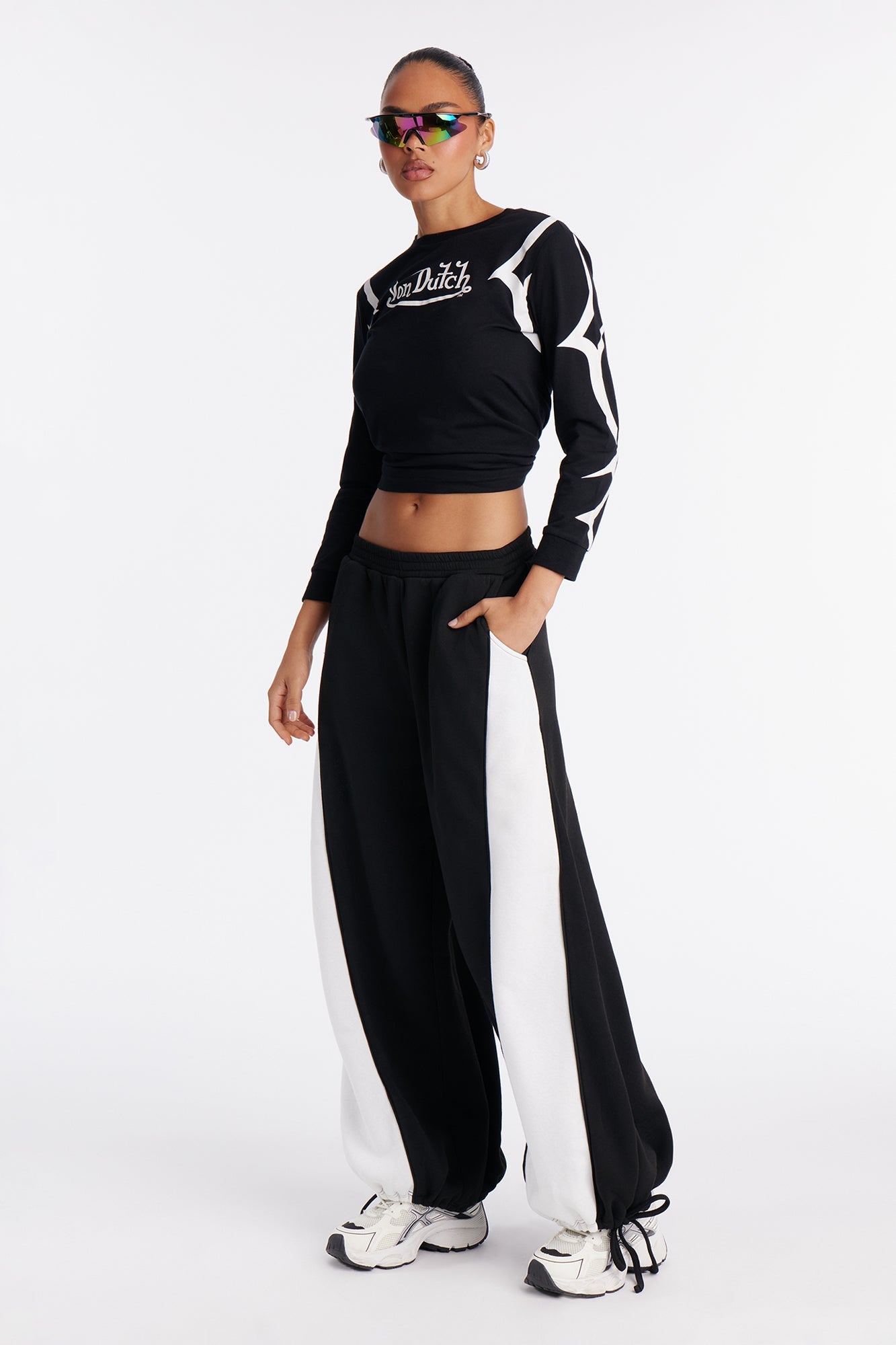 Casey Fleece Lounge Jogger Pant - Black