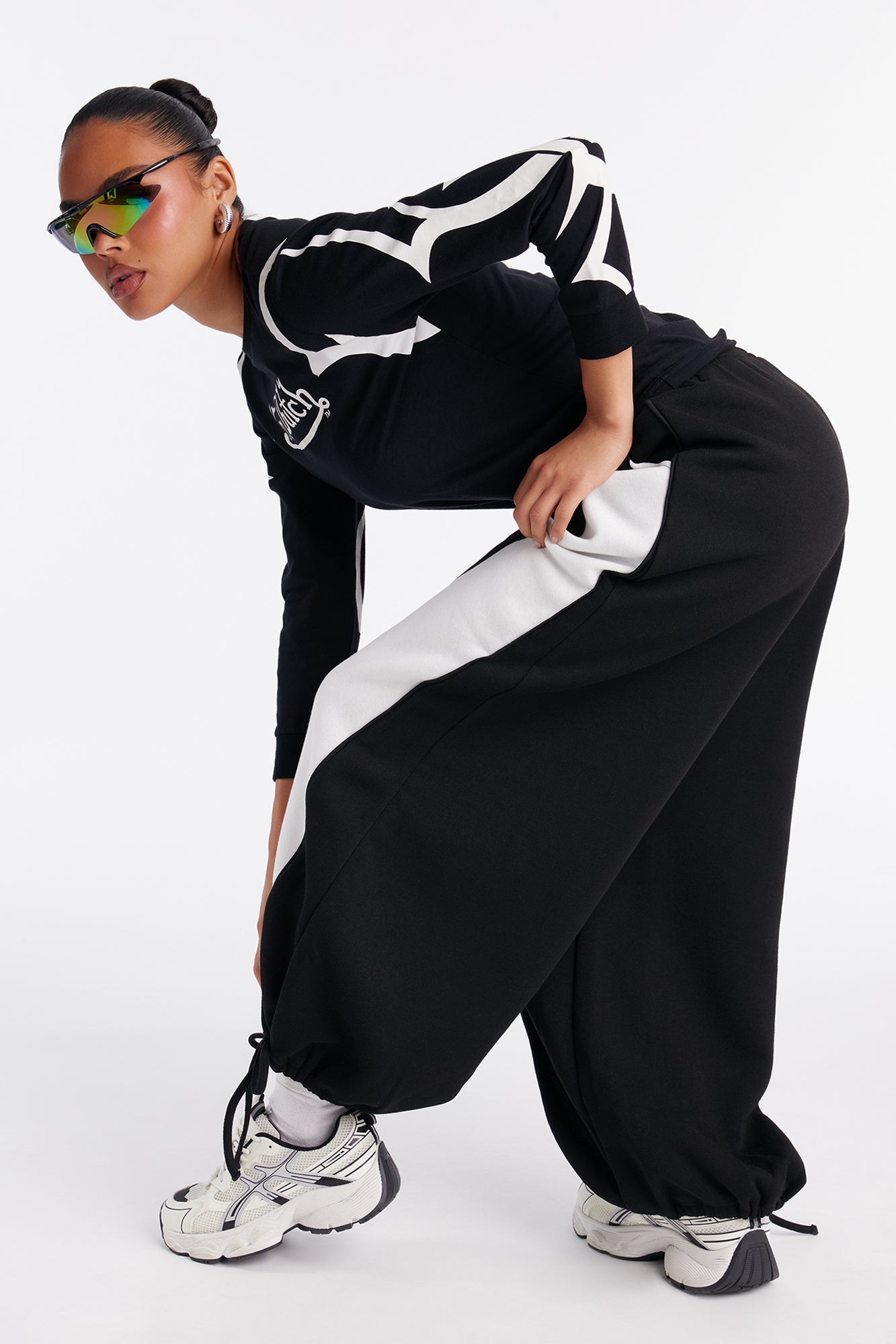 Casey Fleece Lounge Jogger Pant - Black