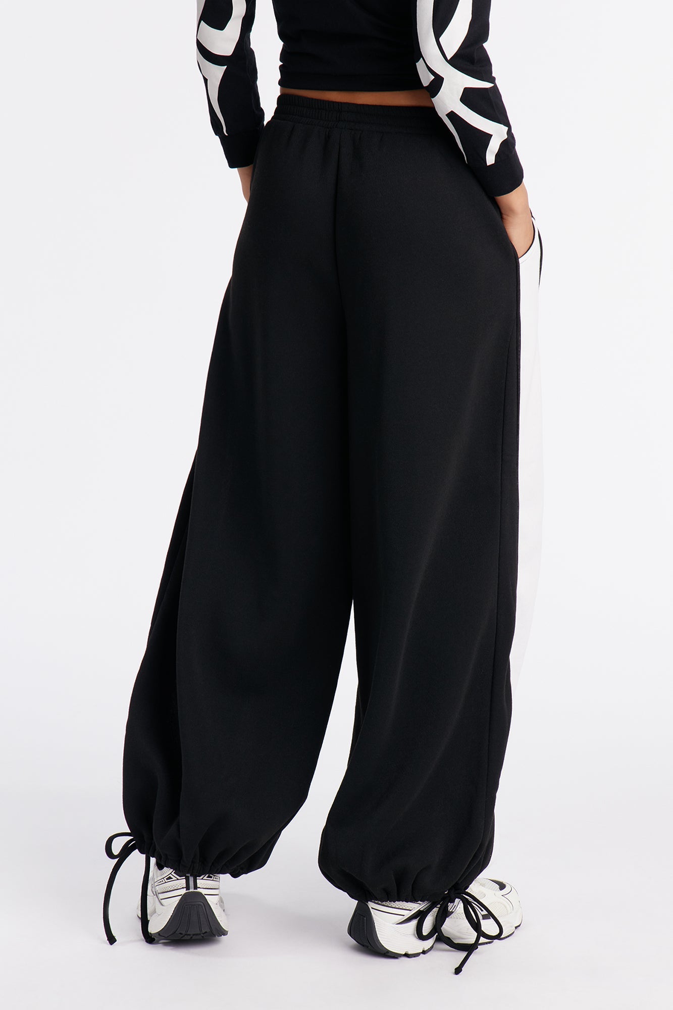 Casey Fleece Lounge Jogger Pant - Black